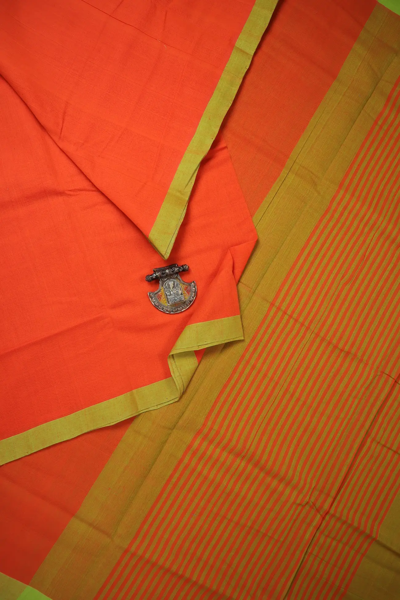 orange-plain-mangalagiri-saree-ml002808-a