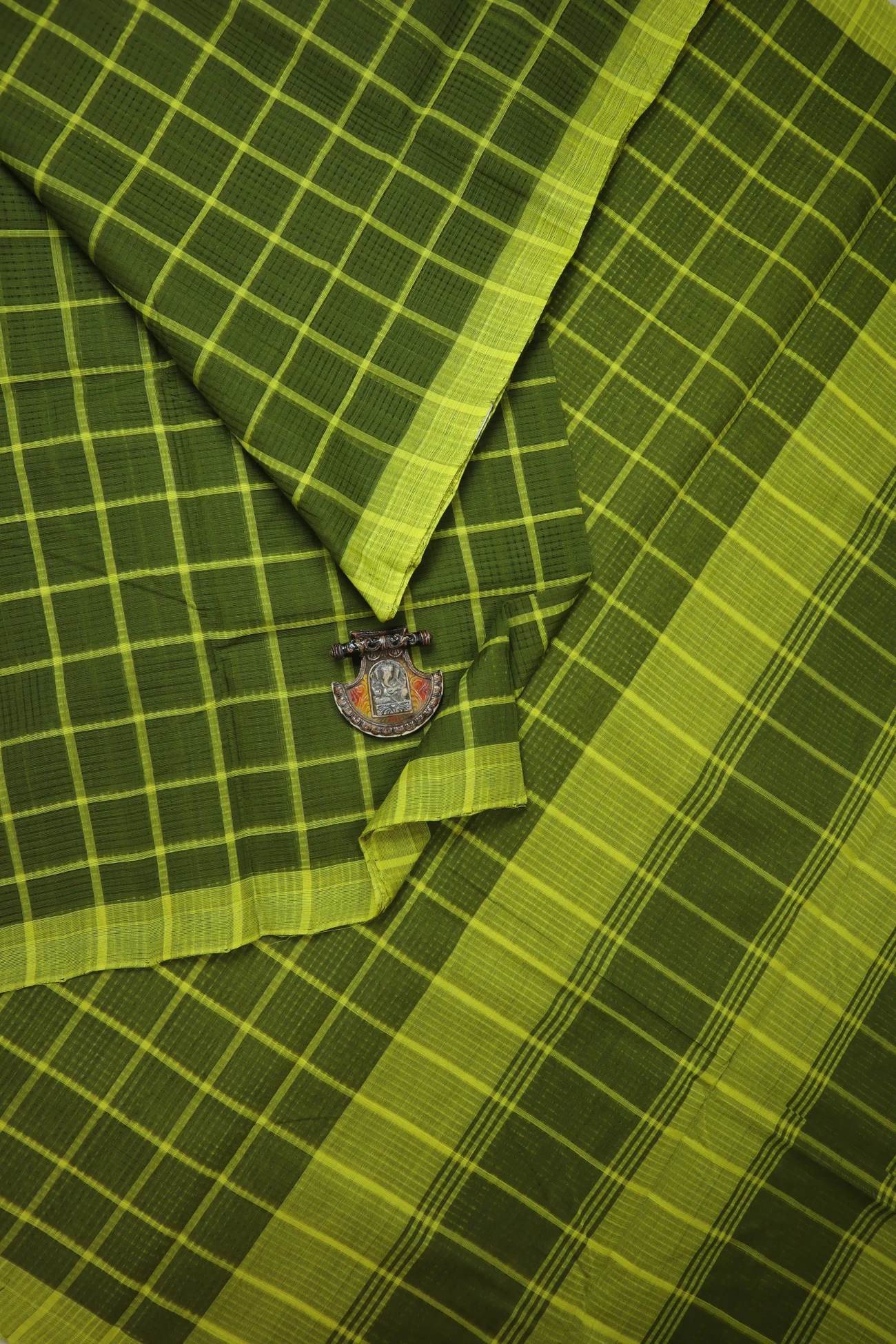 olive-missing-checks-mangalagiri-saree-ml002814-a