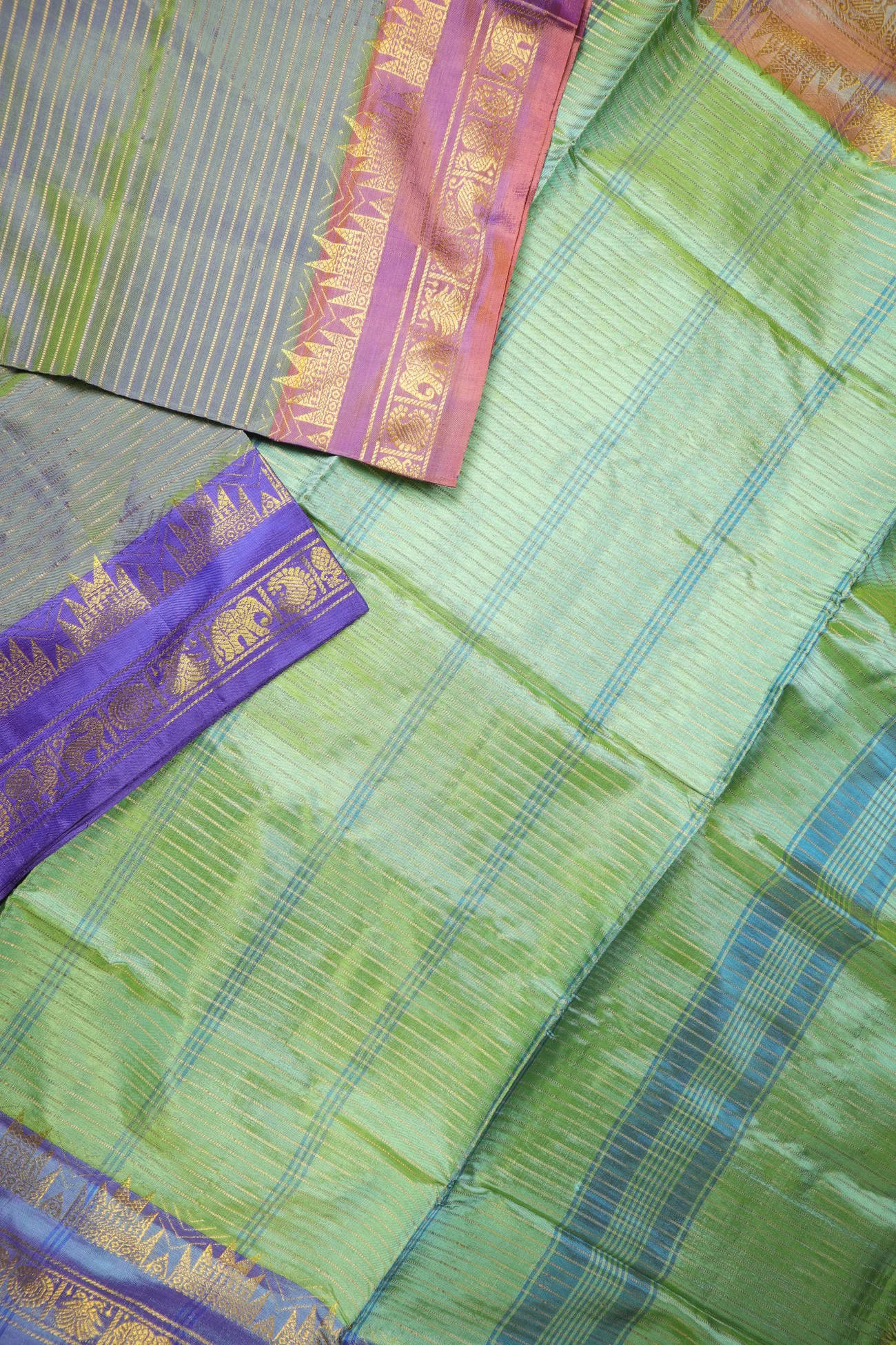 sea-green-vaira-oosi-diamond-needle-elephant-banana-pith-saree-bps000535-b
