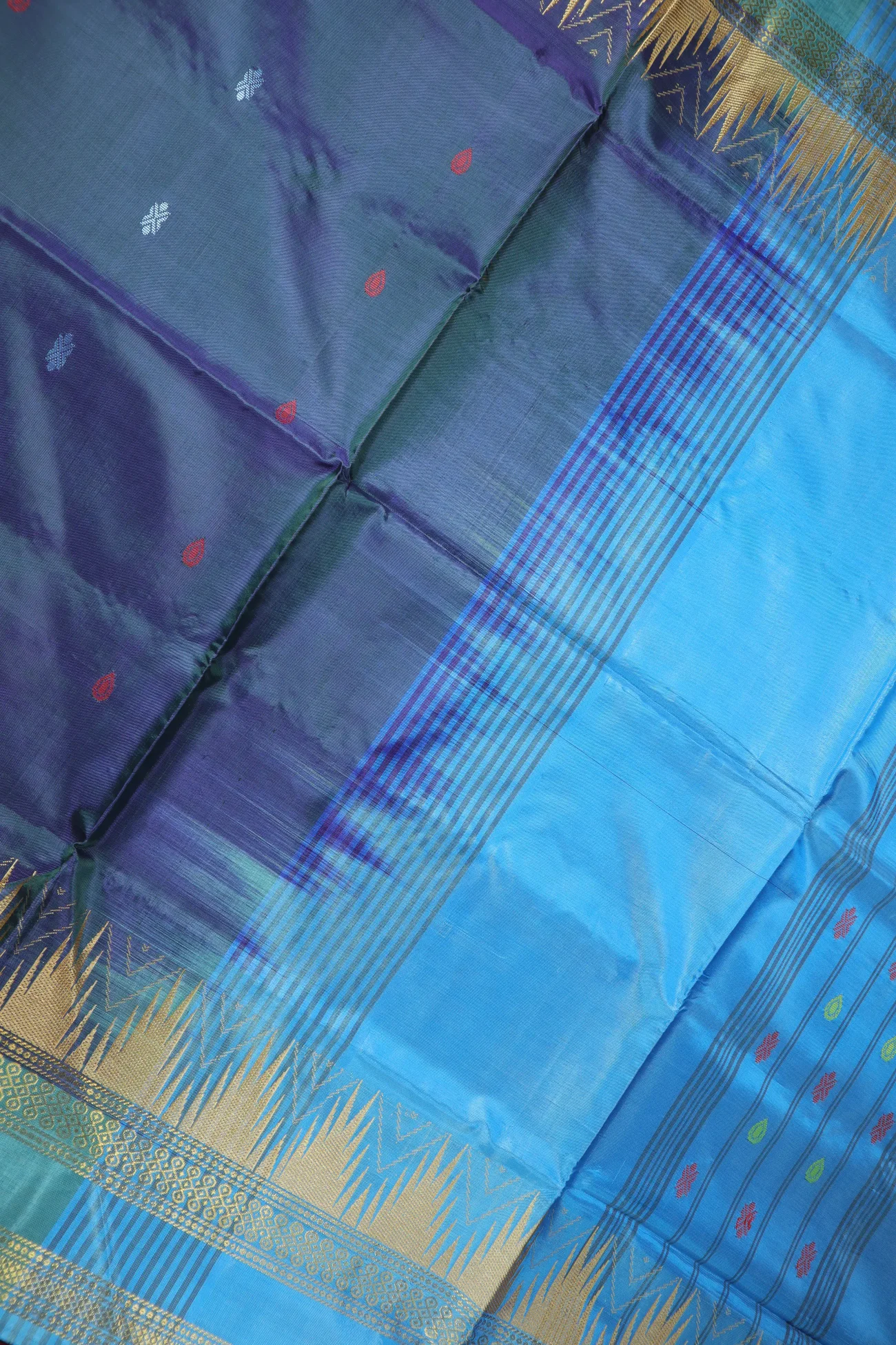 voilet-blue-temple-kolam-banana-pith-saree-bps000561-c