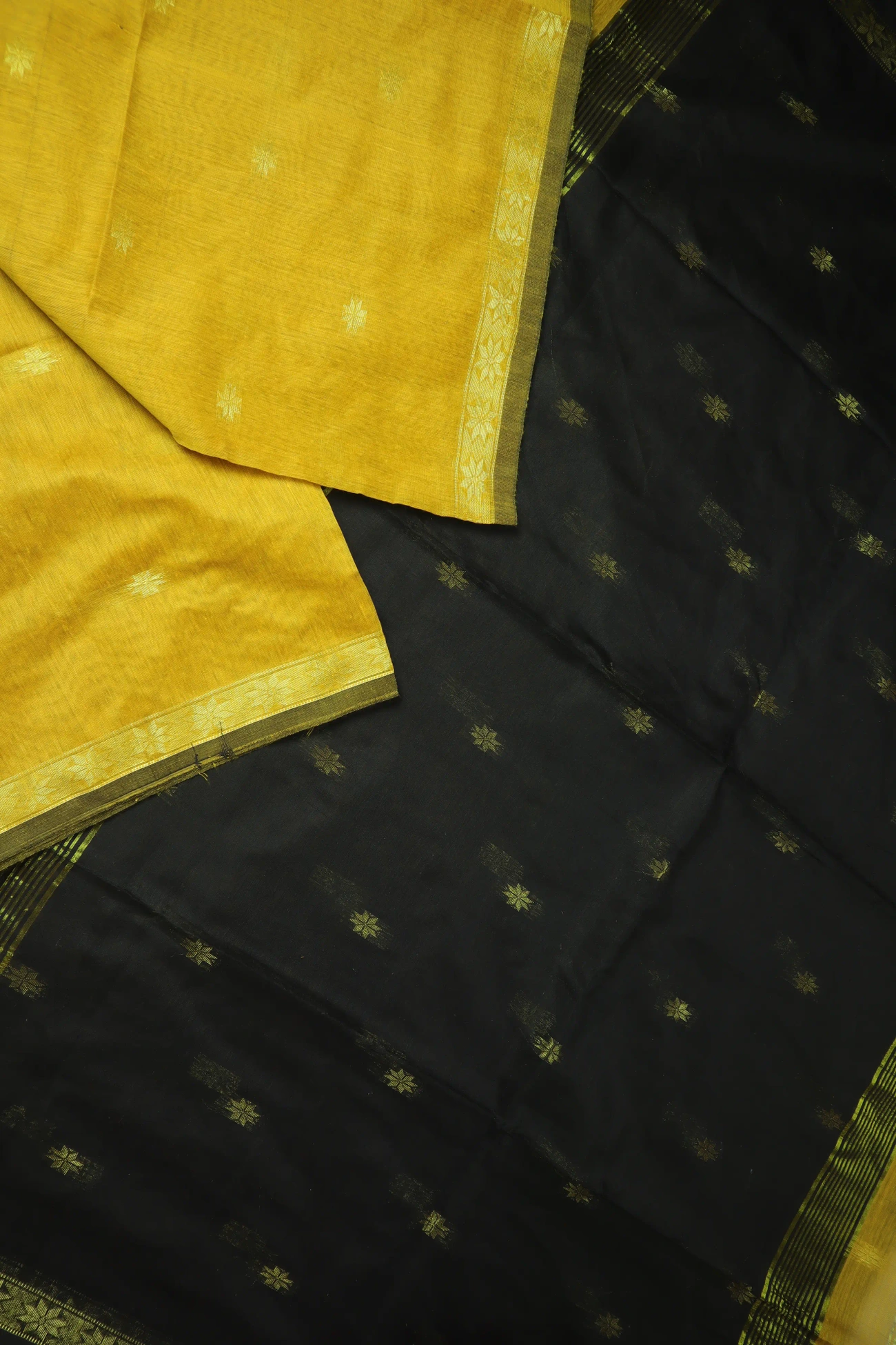 yellow-flower-bengal-saree-kh002021-b