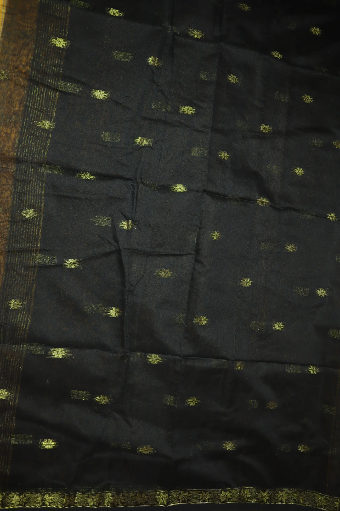 yellow-flower-bengal-saree-kh002007-d