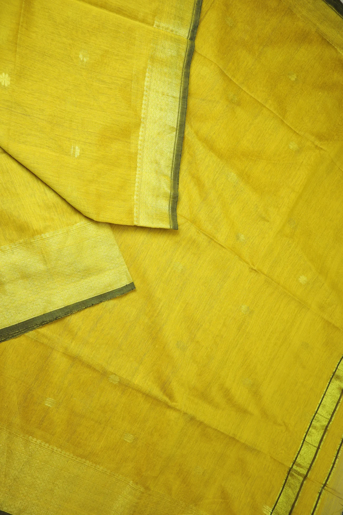 yellow-green-flower-bengal-saree-kh002008-b