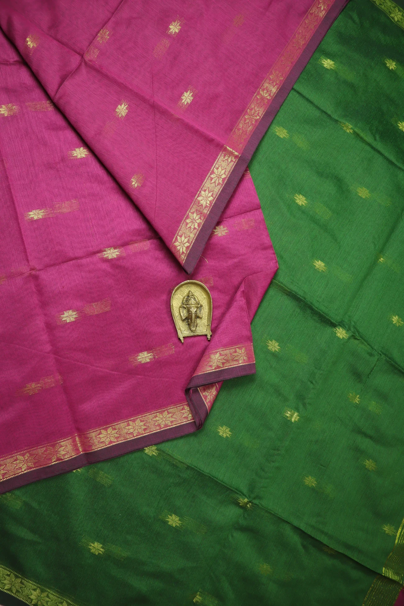 magenta-flower-bengal-saree-kh001990-a