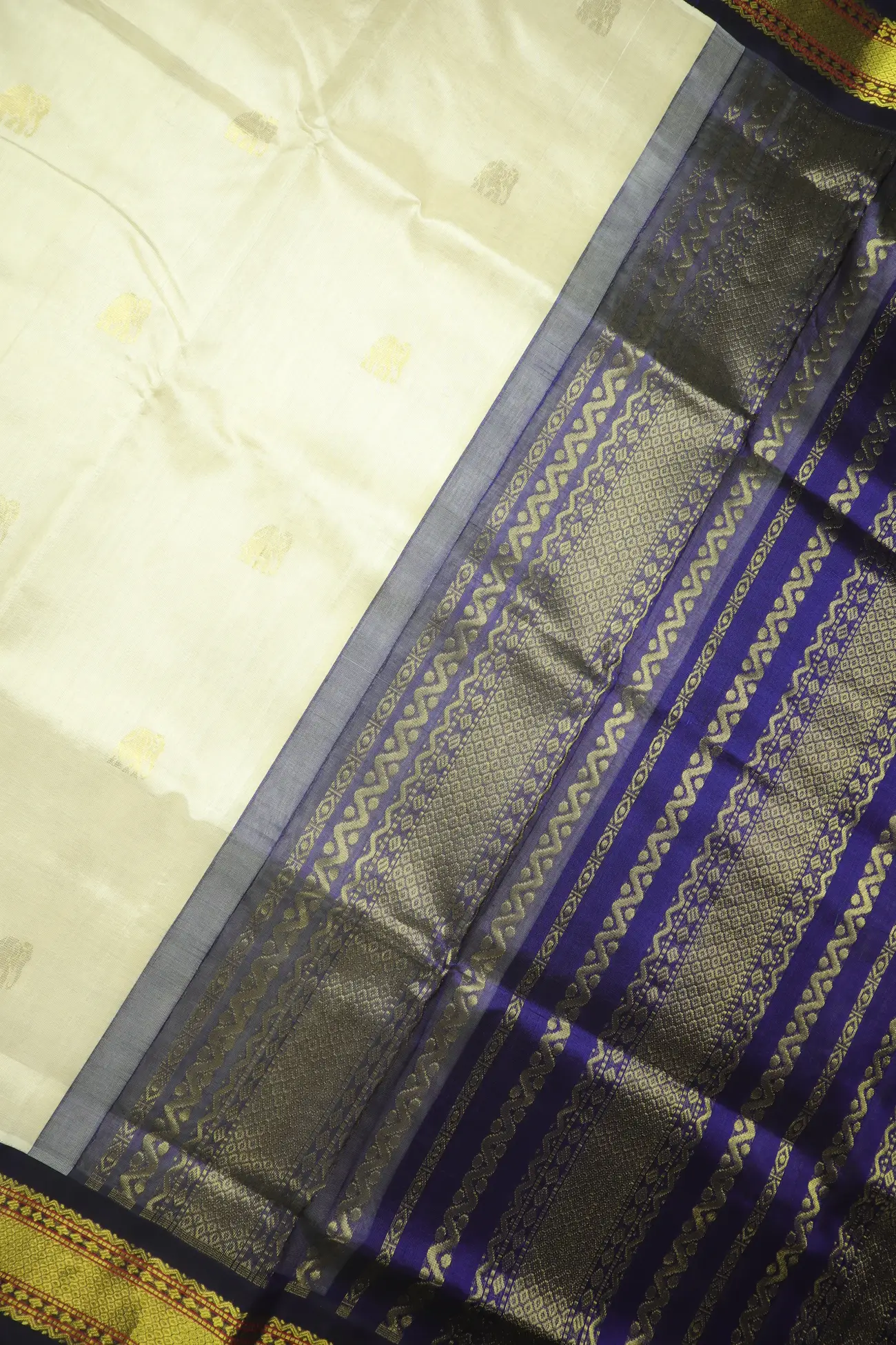off-white-elephant-silk-cotton-saree-sc002998-c