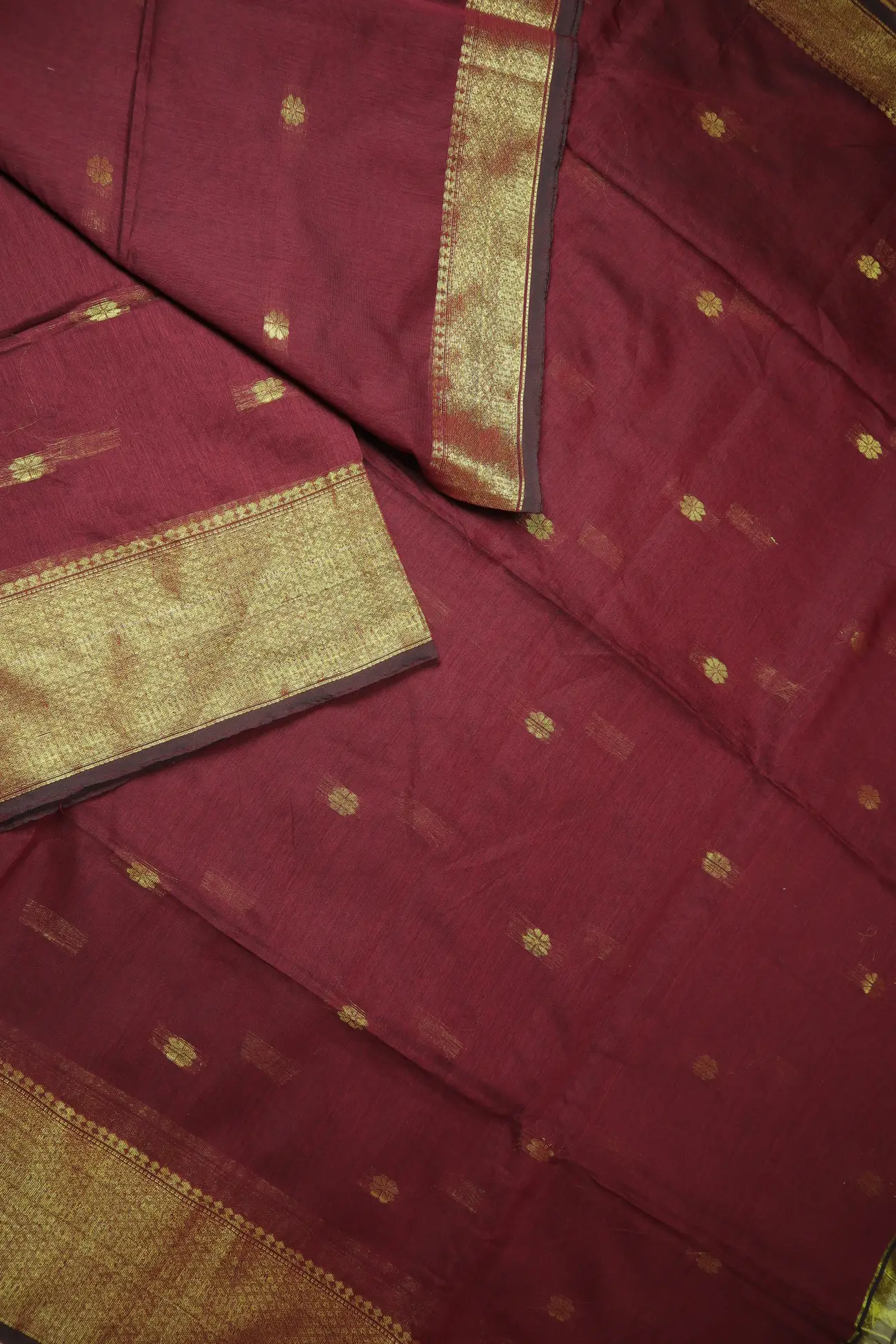 maroon-flower-bengal-saree-kh002006-b
