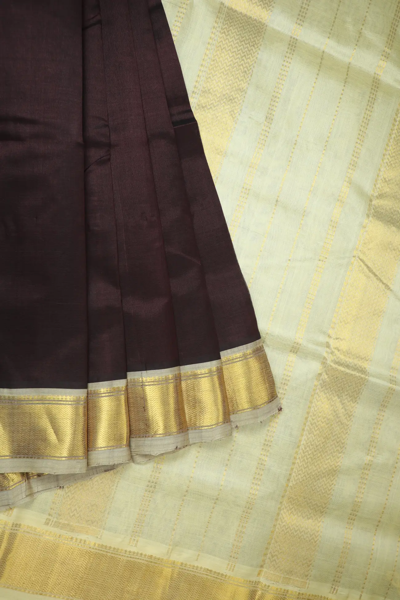 coffee-brown-bavanji-border-silk-cotton-saree-sc002988-a