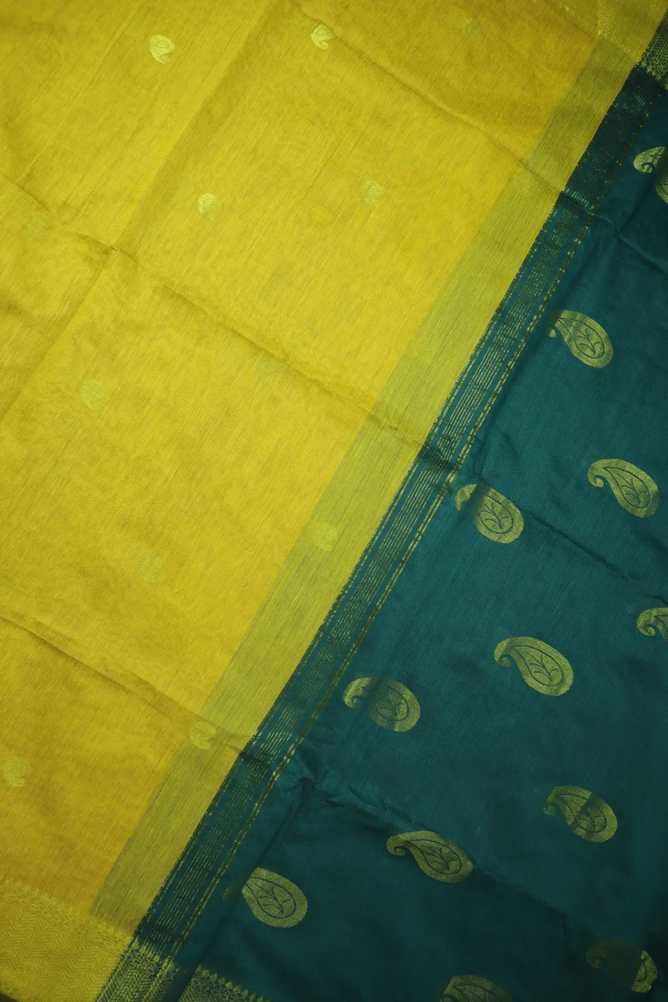 yellow-mango-bengal-saree-kh002023-c