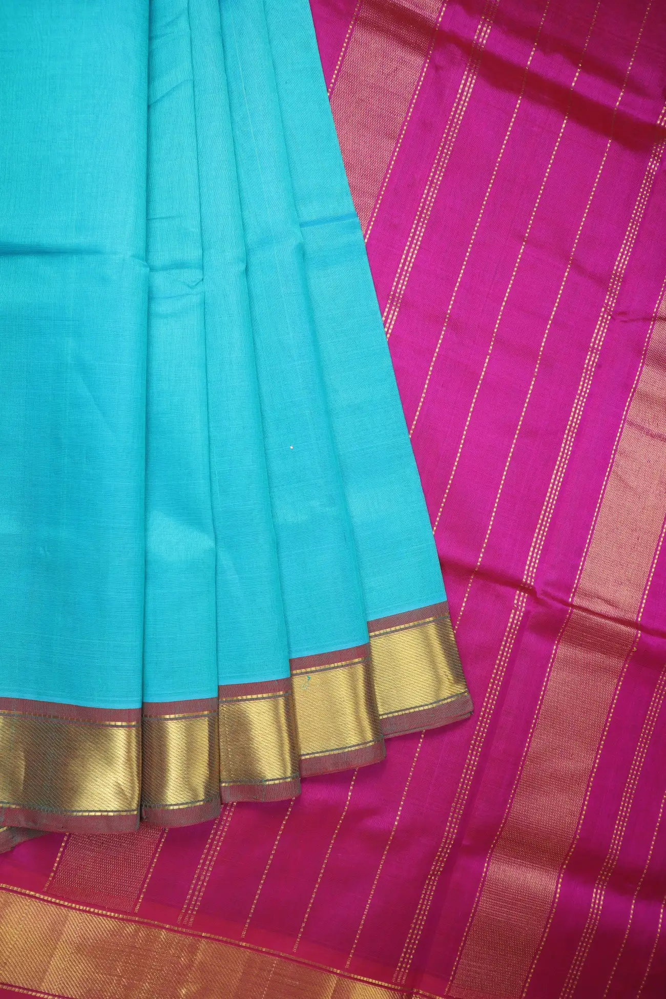 teal-bavanji-border-silk-cotton-saree-sc002989-a