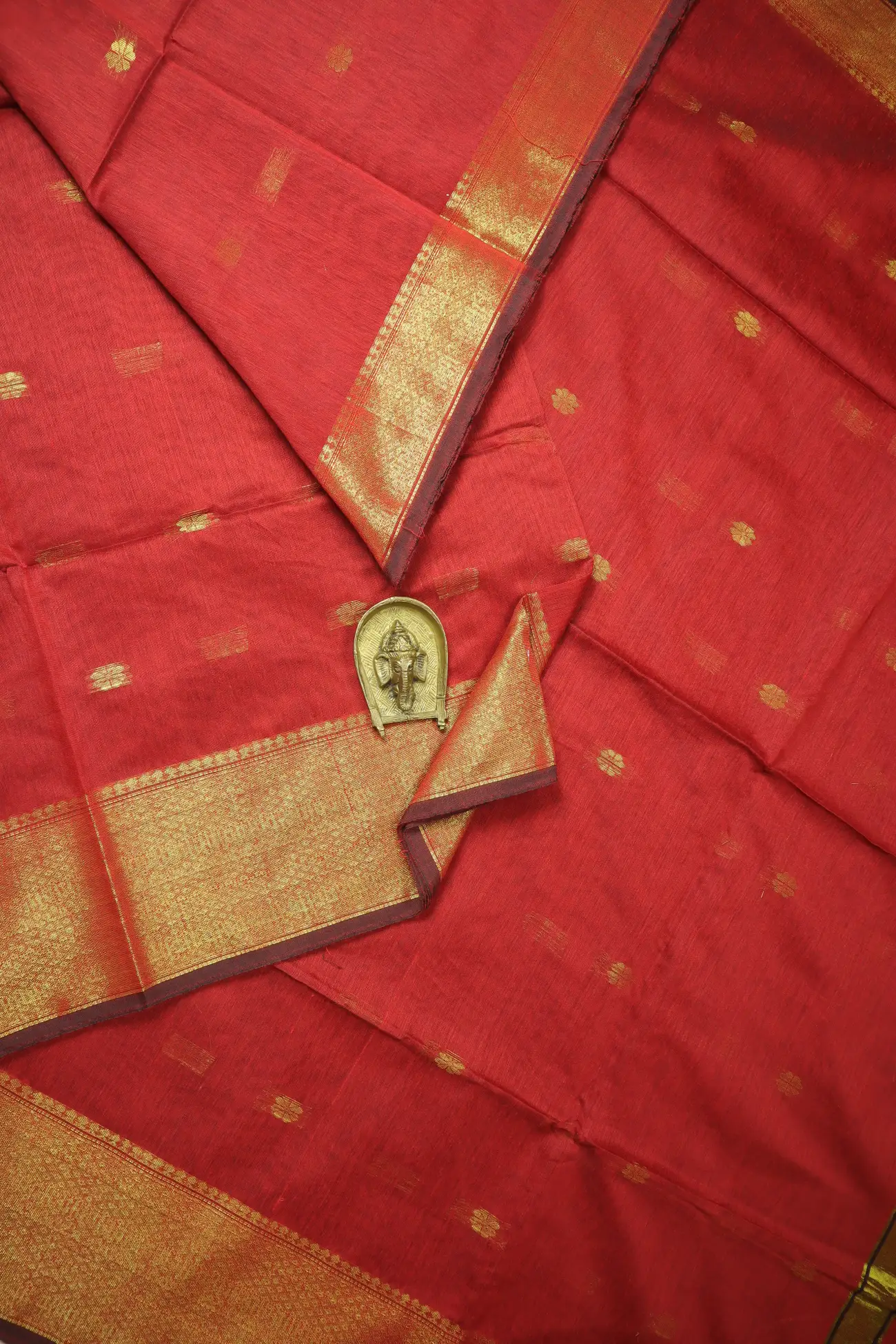 red-flower-bengal-saree-kh002012-a