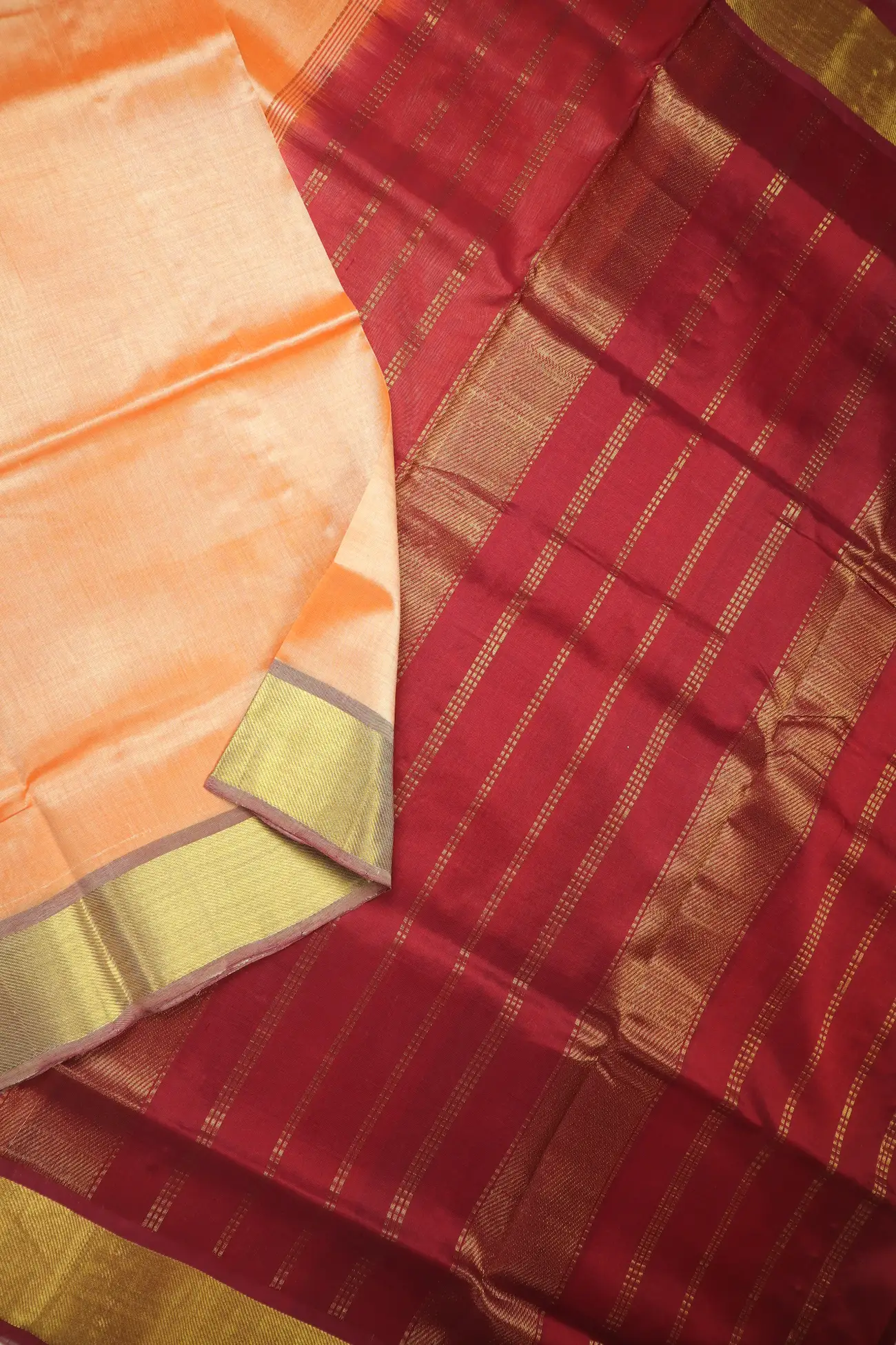 light-salmon-bavanji-border-silk-cotton-saree-sc002993-b