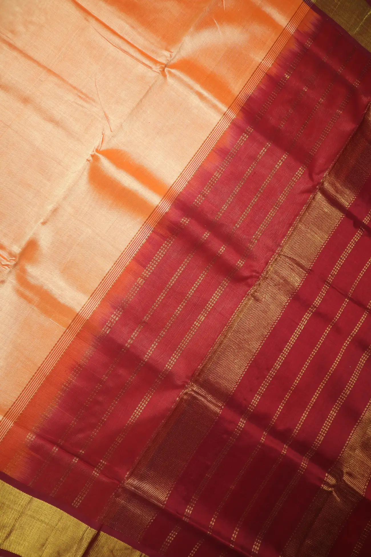 light-salmon-bavanji-border-silk-cotton-saree-sc002993-c