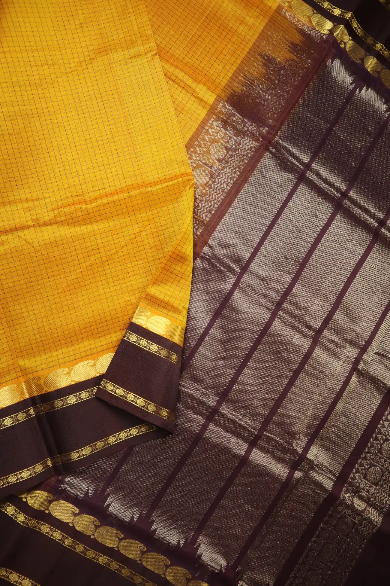 orange-checked-mango-silk-cotton-saree-sc003003-b