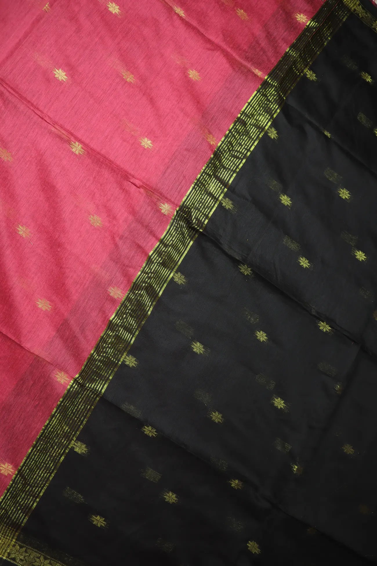 peach-puff-flower-bengal-saree-kh002020-c