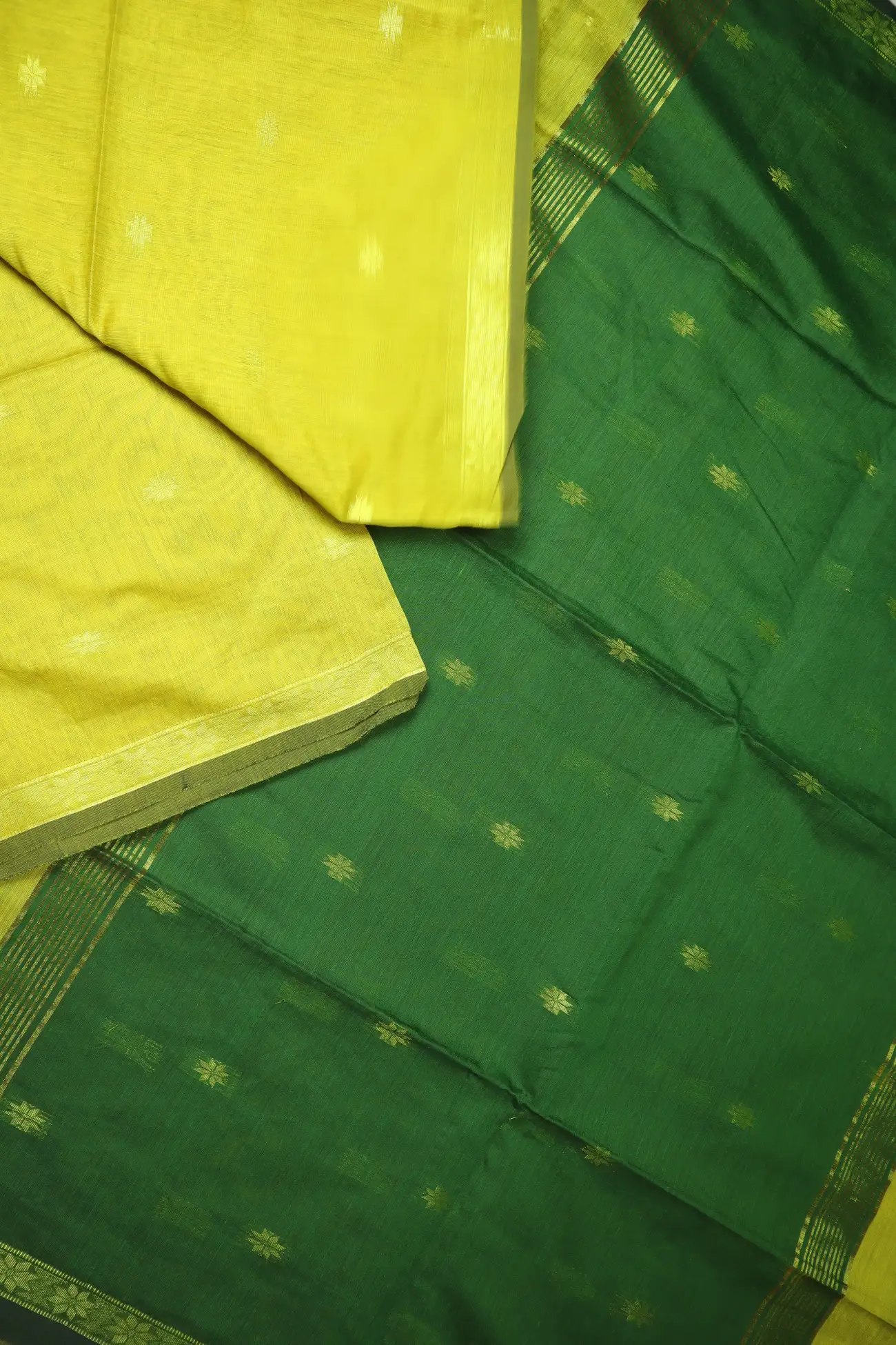 yellow-flower-bengal-saree-kh002019-b