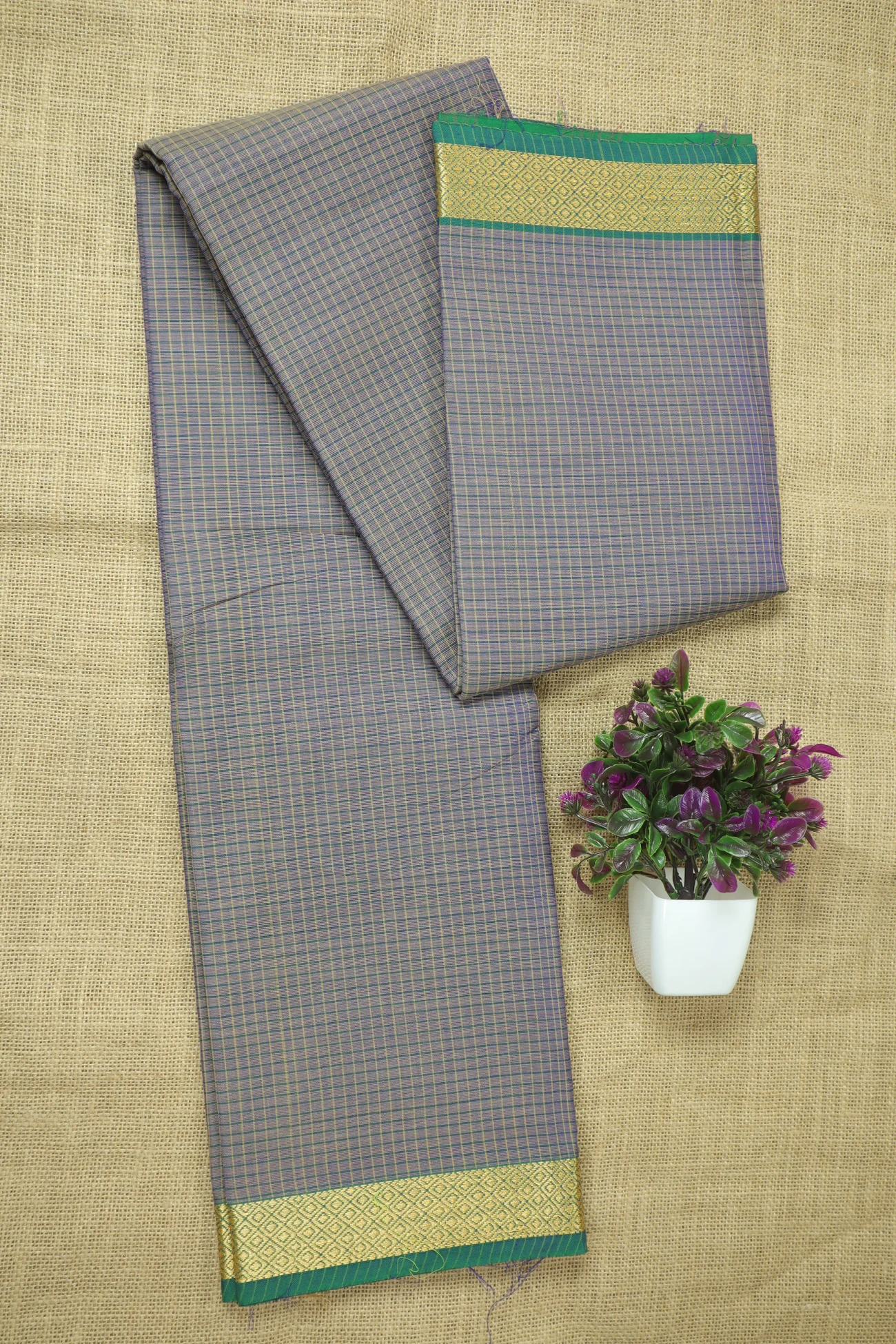 jamun-diamoned-checked-saree-ck002735-a