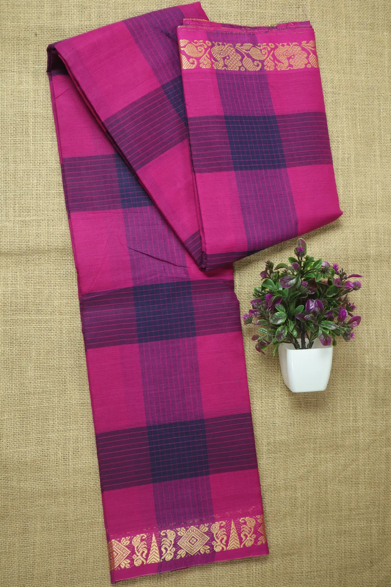 pink-flower-checked-saree-ck002760-a