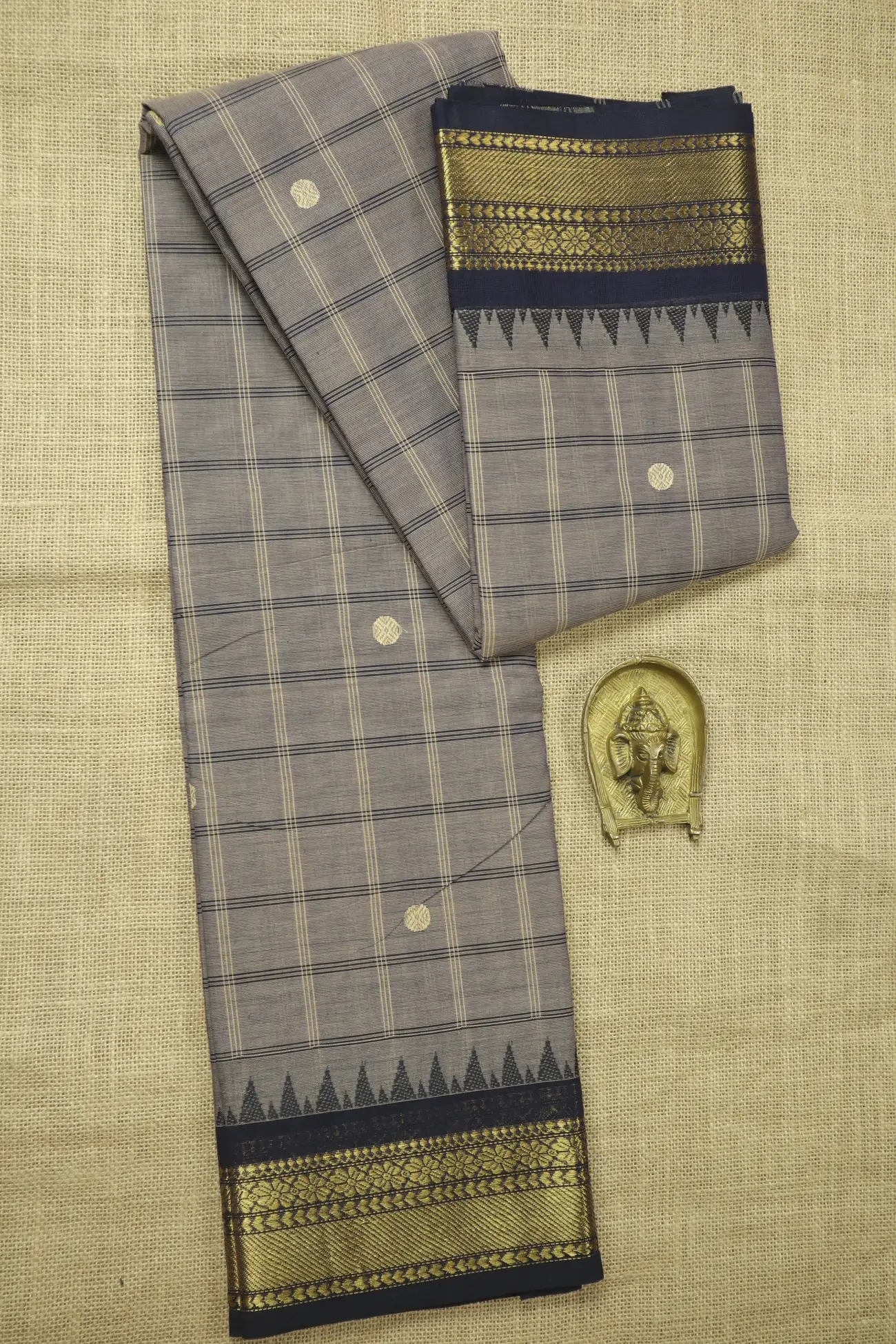 gray-temple-checked-saree-ck002783-a