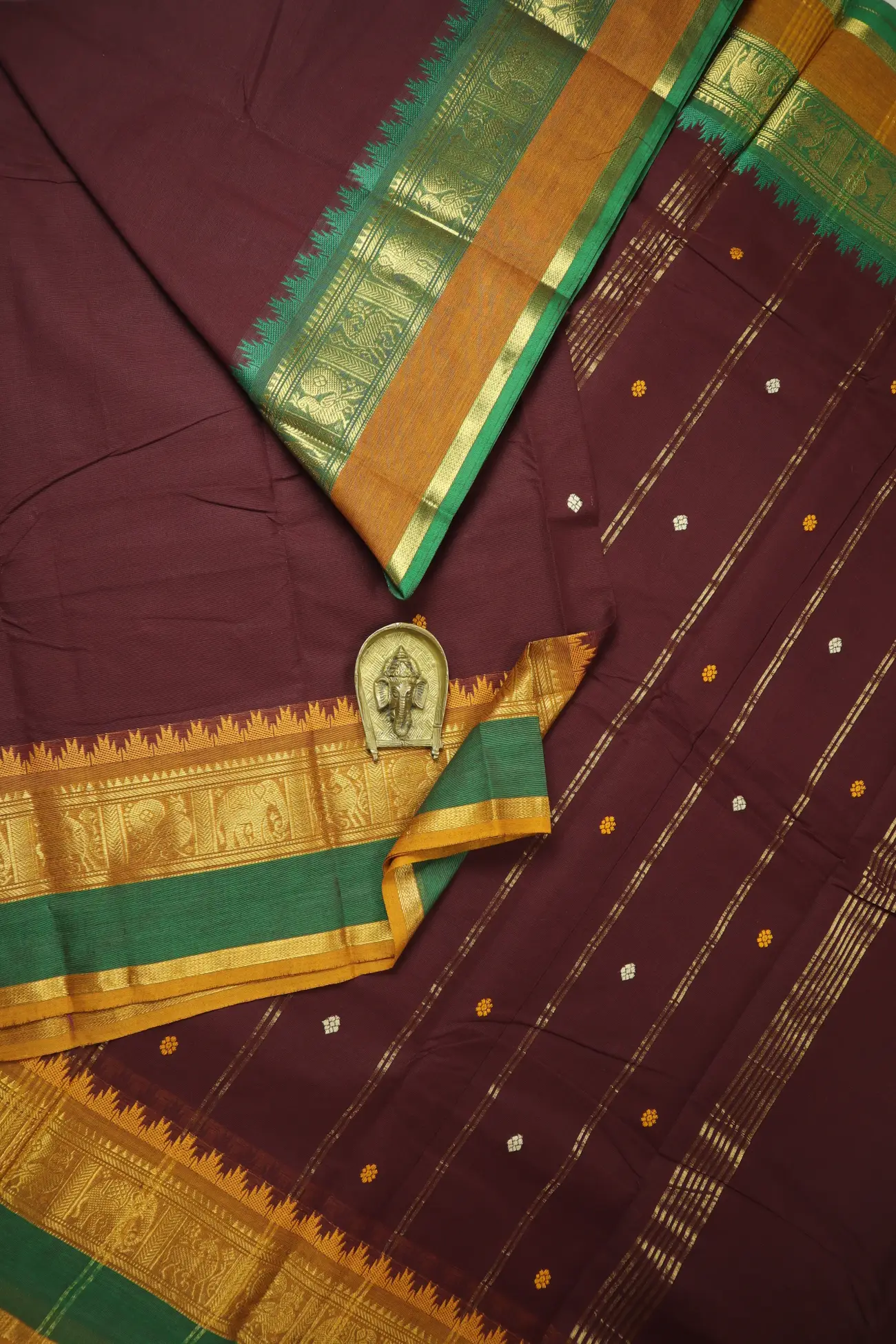 coffee-brown-elephant-peacock-grand-chettinad-saree-gc002468-a