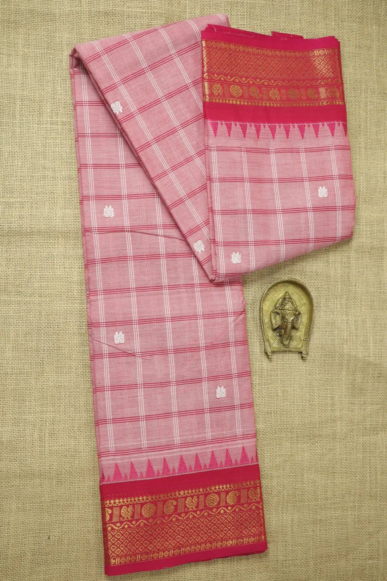 light-pink-temple-checked-saree-ck002782-a