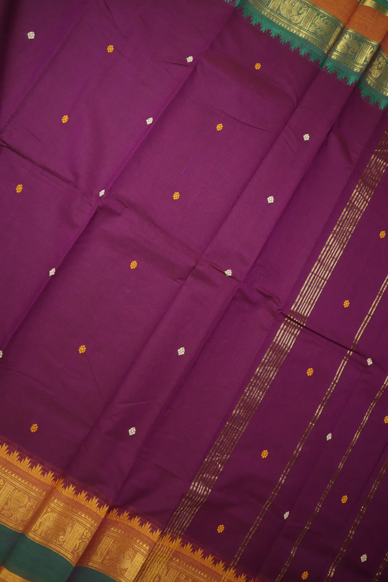 magenta-elephant-peacock-grand-chettinad-saree-gc002467-c