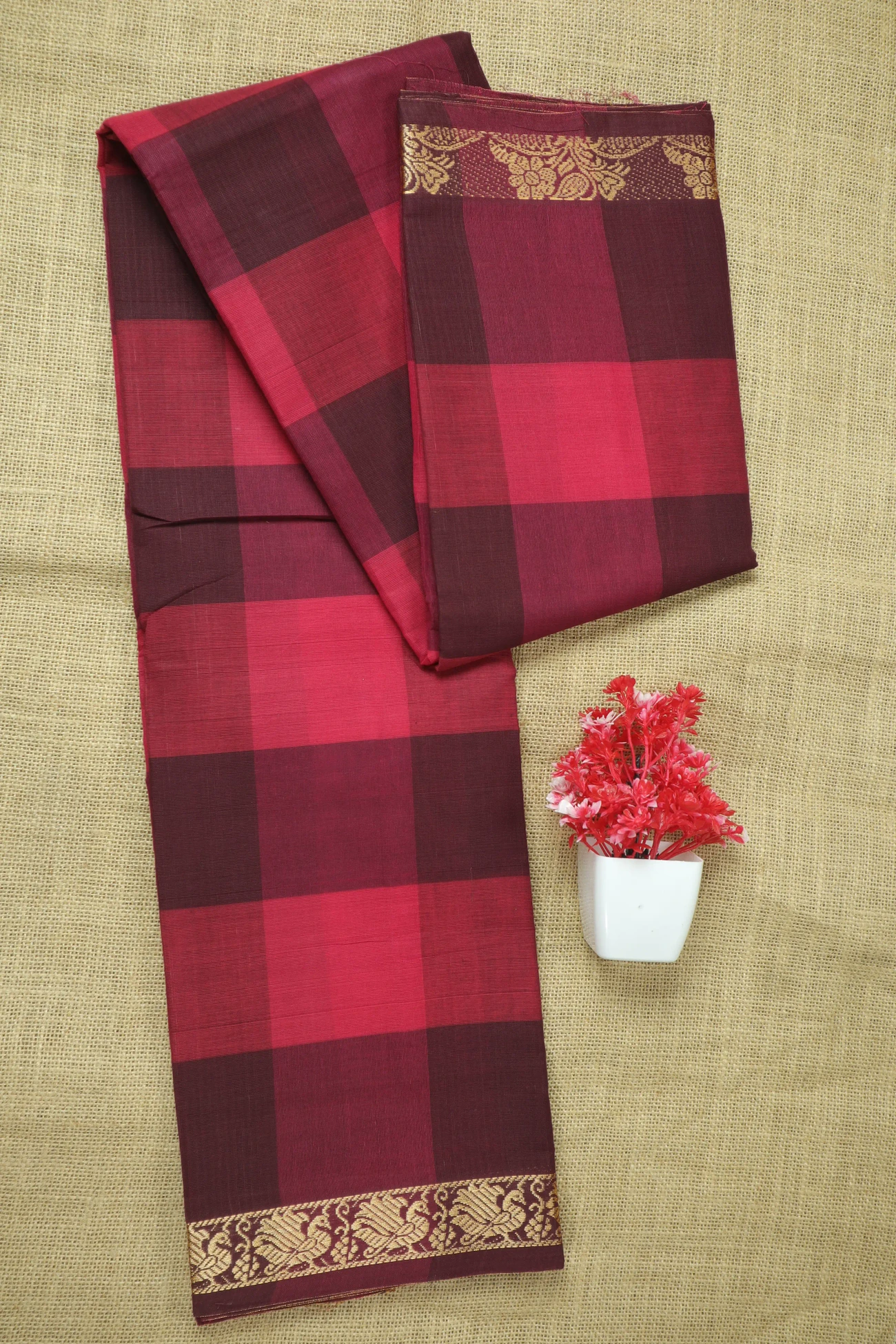pink-peacock-checked-saree-ck002759-a