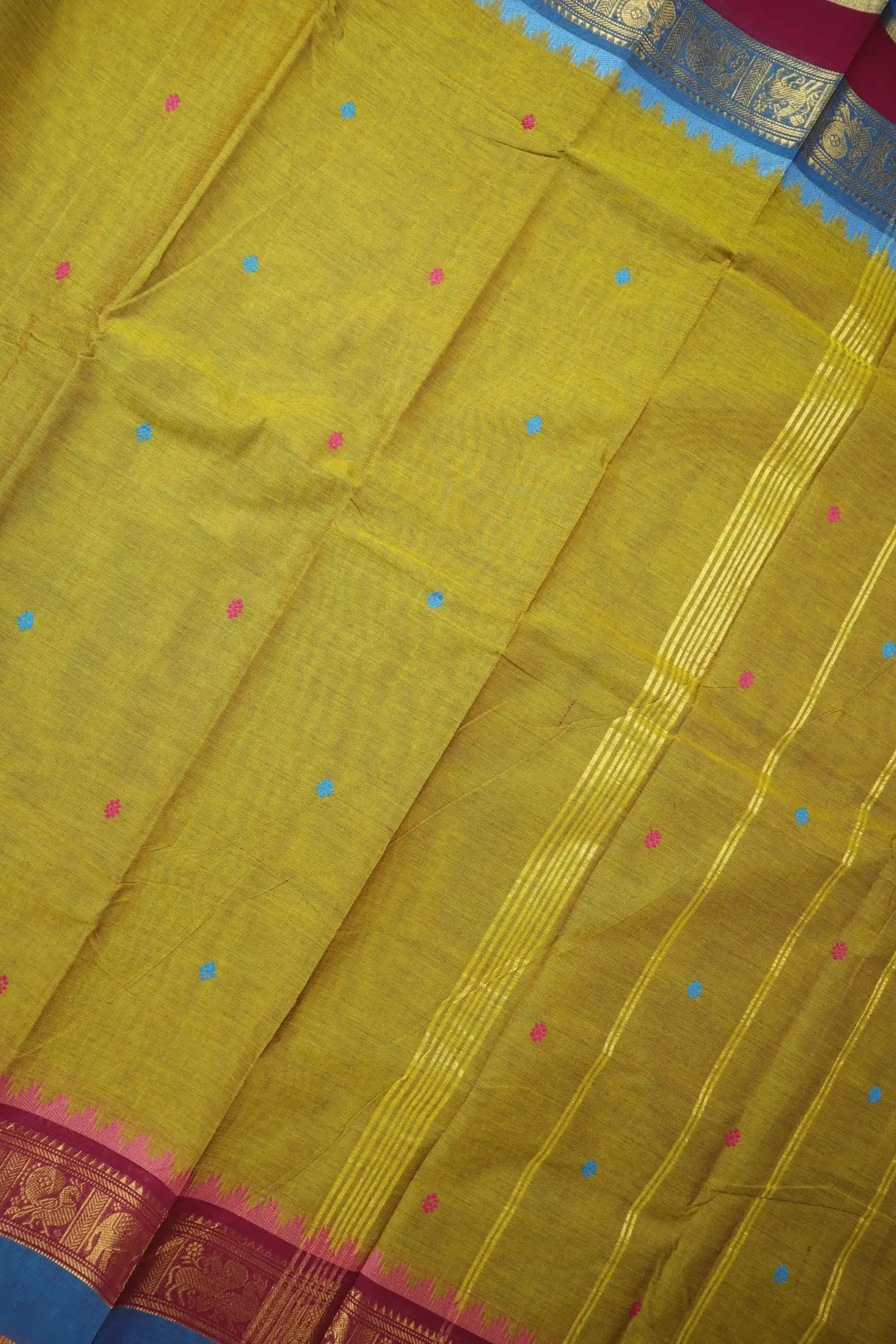 dark-khaki-peacock-elephant-grand-chettinad-saree-gc002510-c