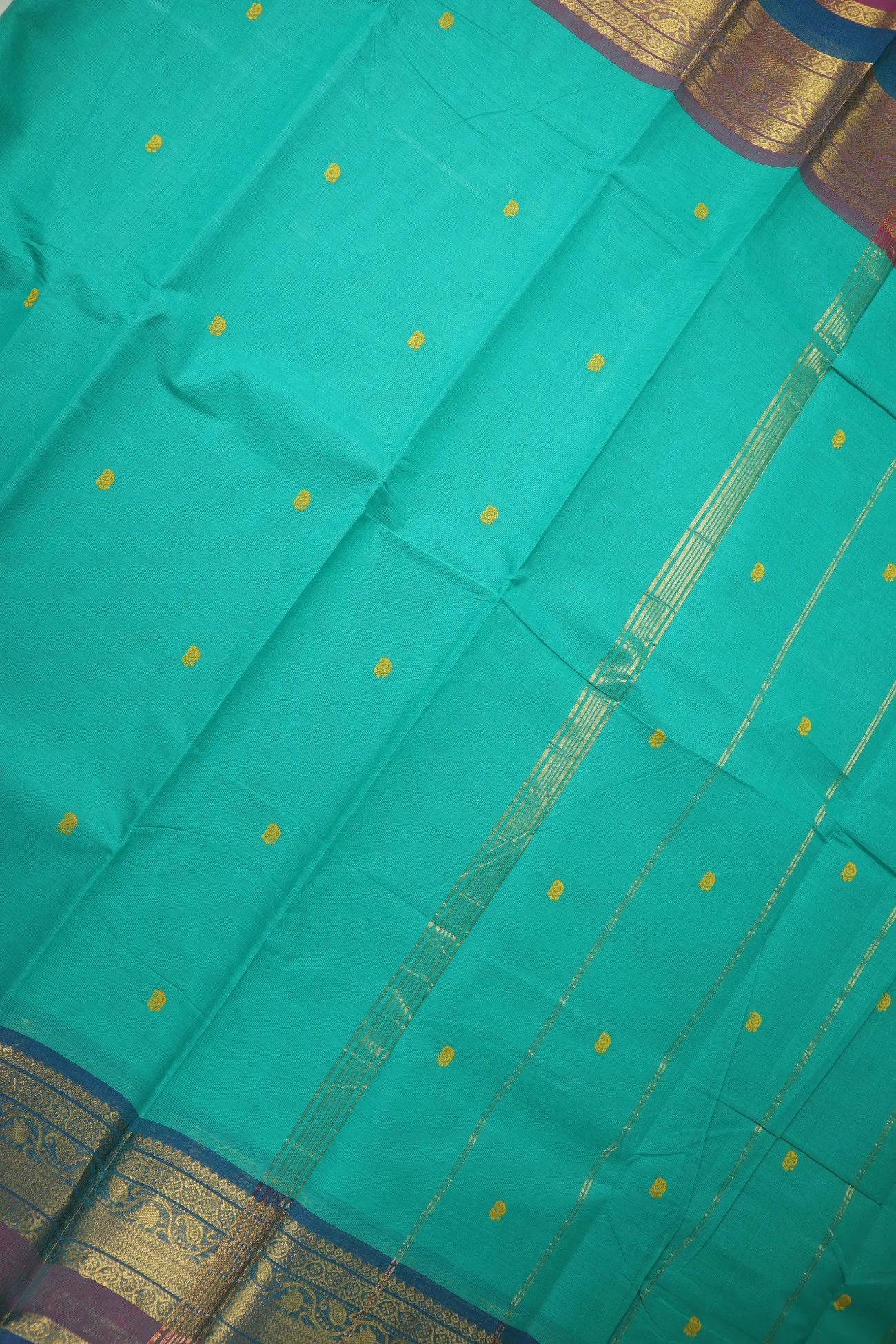 turquoise-flower-grand-chettinad-saree-gc002490-c