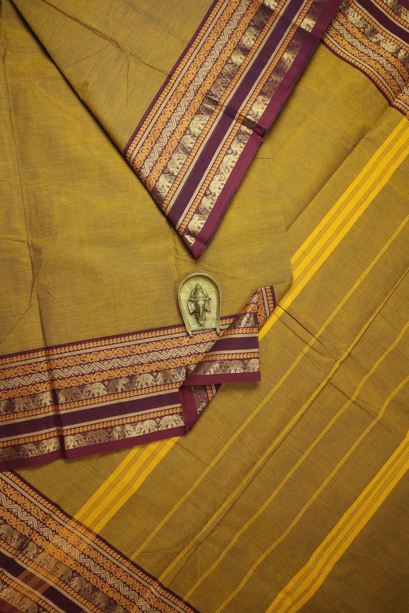 mustard-elephant-grand-chettinad-saree-gc002439-a