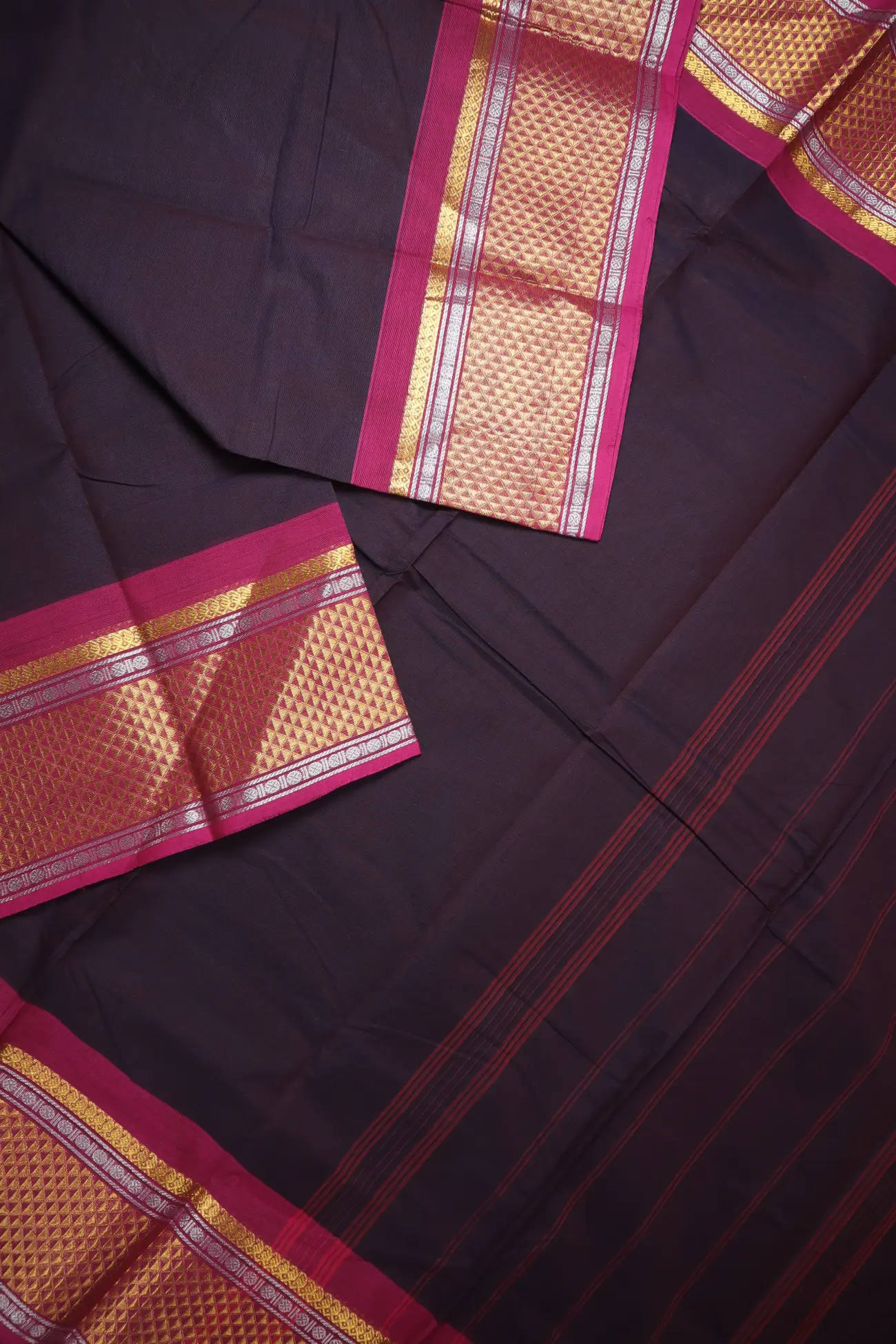 coffee-brown-diamoned-grand-chettinad-saree-gc002433-b