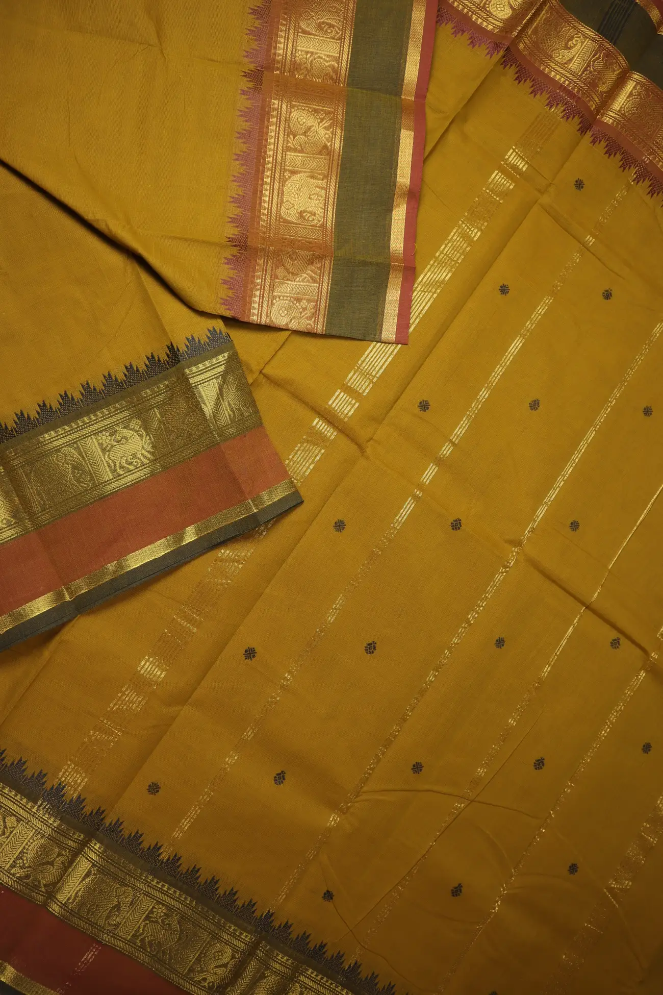 mustard-elephant-peacock-grand-chettinad-saree-gc002481-b