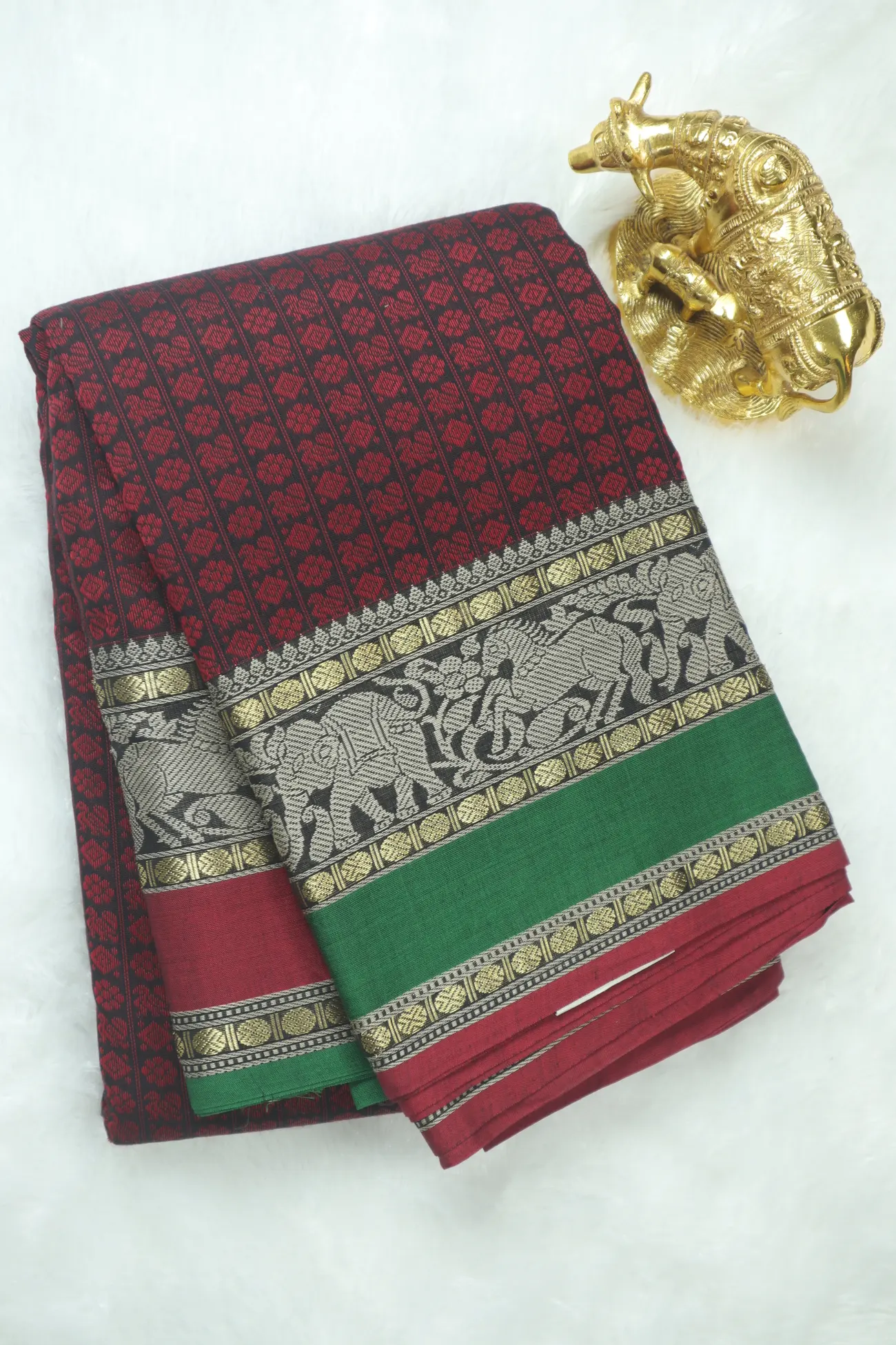 red-twenty-thousand-butta-kanchi-cotton-saree-sc002715-a