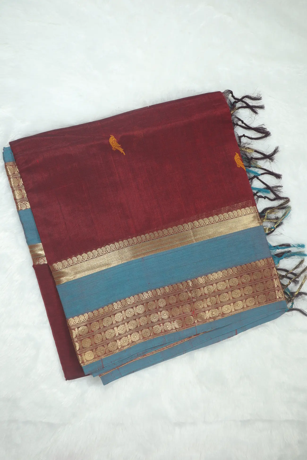 maroon-ruthratcham-cotton-silk-sarees-sc002387-a