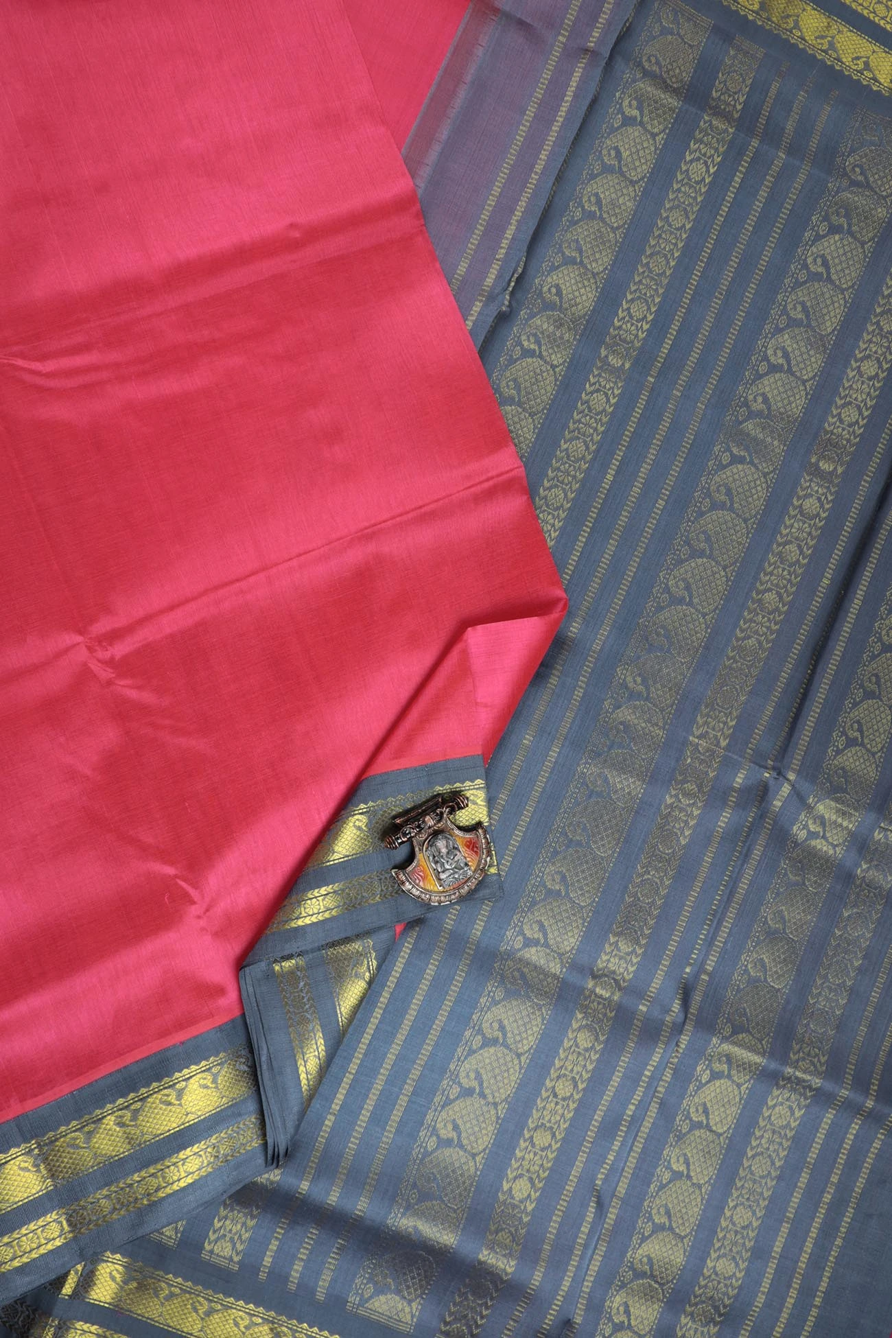 deep-pink-mango-cotton-silk-sarees-sc001594-d