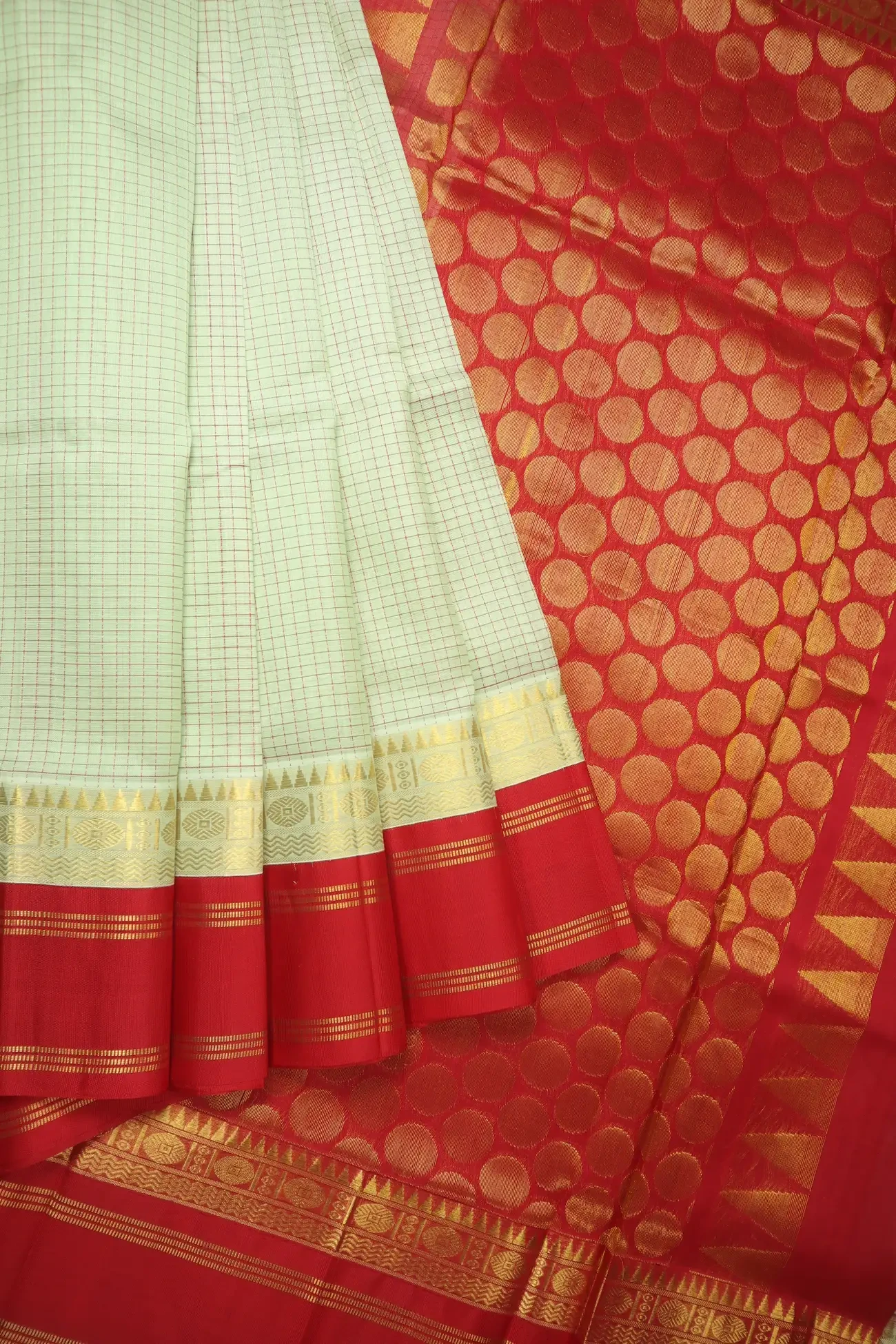 pista-green-ruthratcham-checked-silk-cotton-saree-sc003004-f