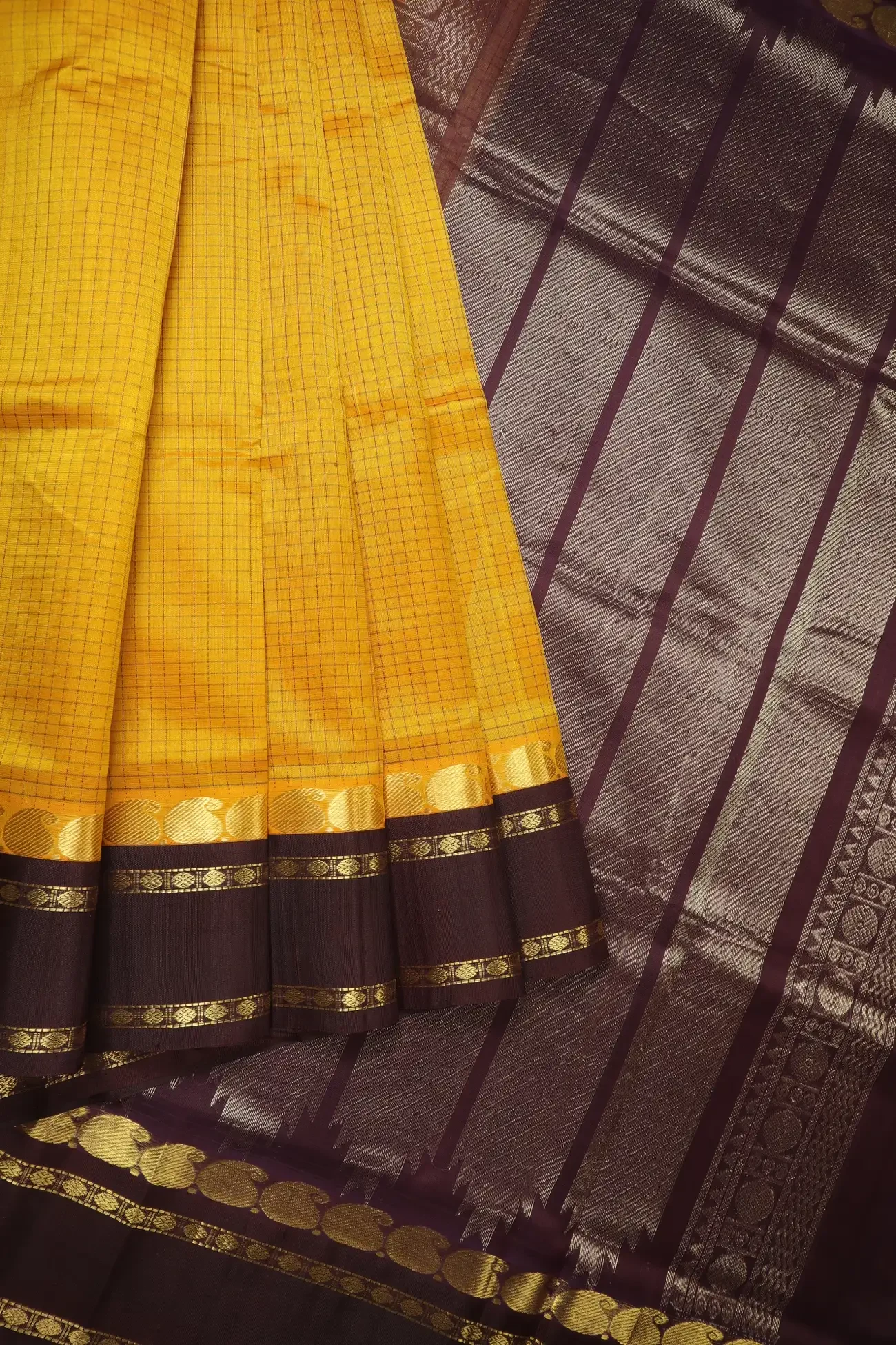 orange-checked-mango-silk-cotton-saree-sc003003-f