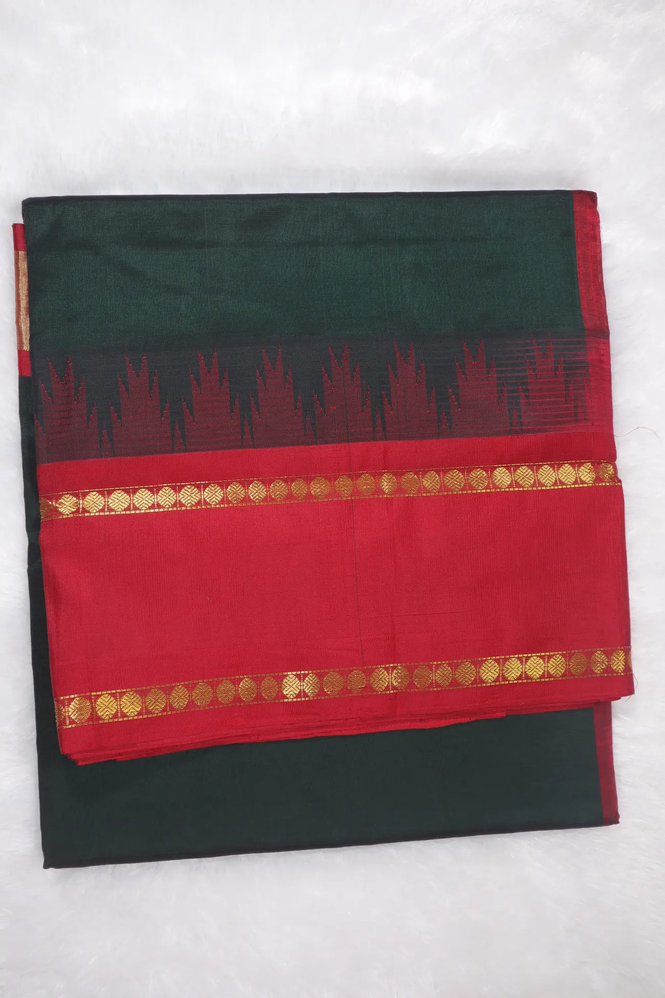 dark-green-temple-cotton-silk-sarees-sc002057-a