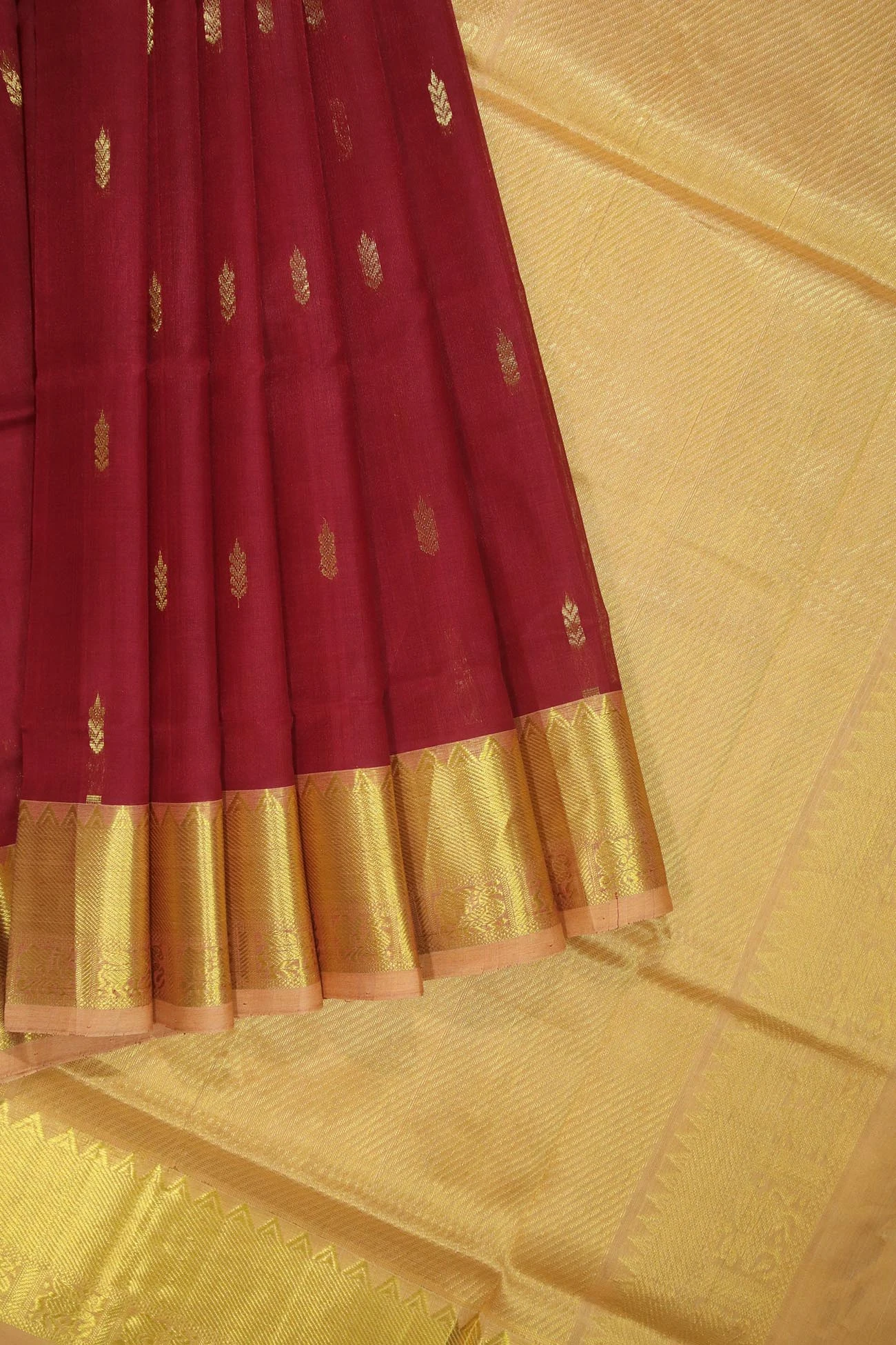 maroon-peacock-cotton-silk-sarees-sc002685-g