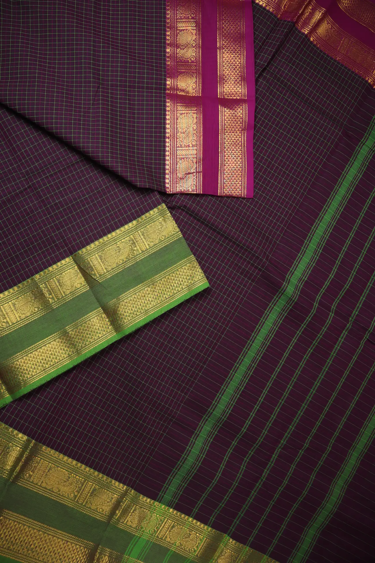 jamun-peacock-checked-saree-ck002795-c