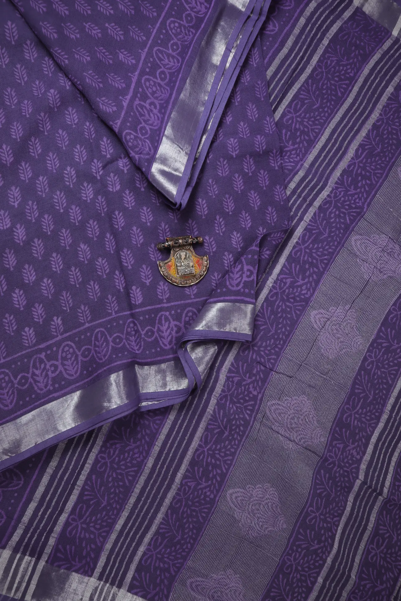 purple-leaf-linen-printed-hand-block-printed-saree-lnp000171-b