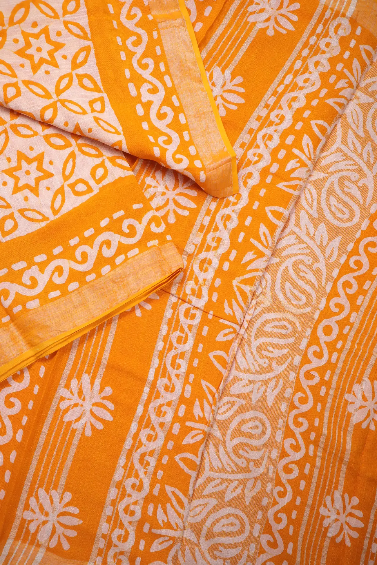 orange-flower-linen-printed-hand-block-printed-saree-lnp000177-c