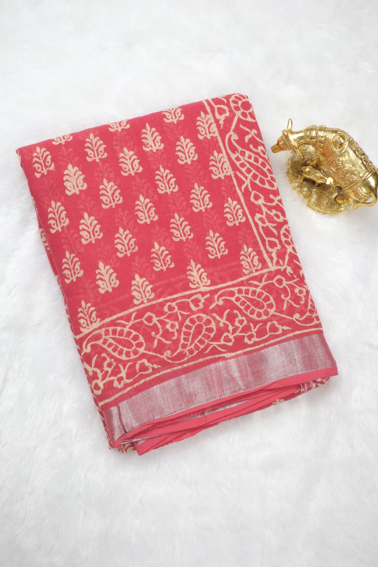 salmon-flower-linen-printed-hand-block-printed-saree-lnp000168-a