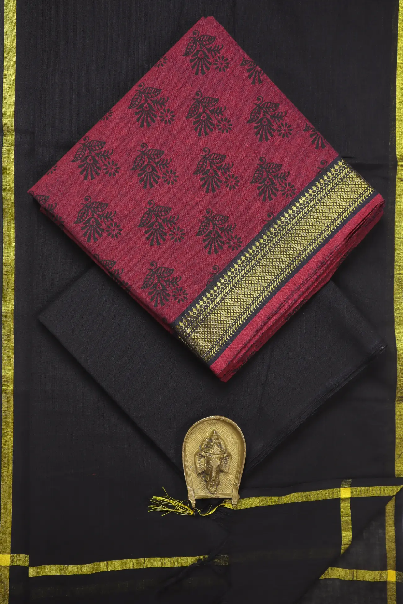 magenta-flower-chettinad-dress-materials-cc000162-a