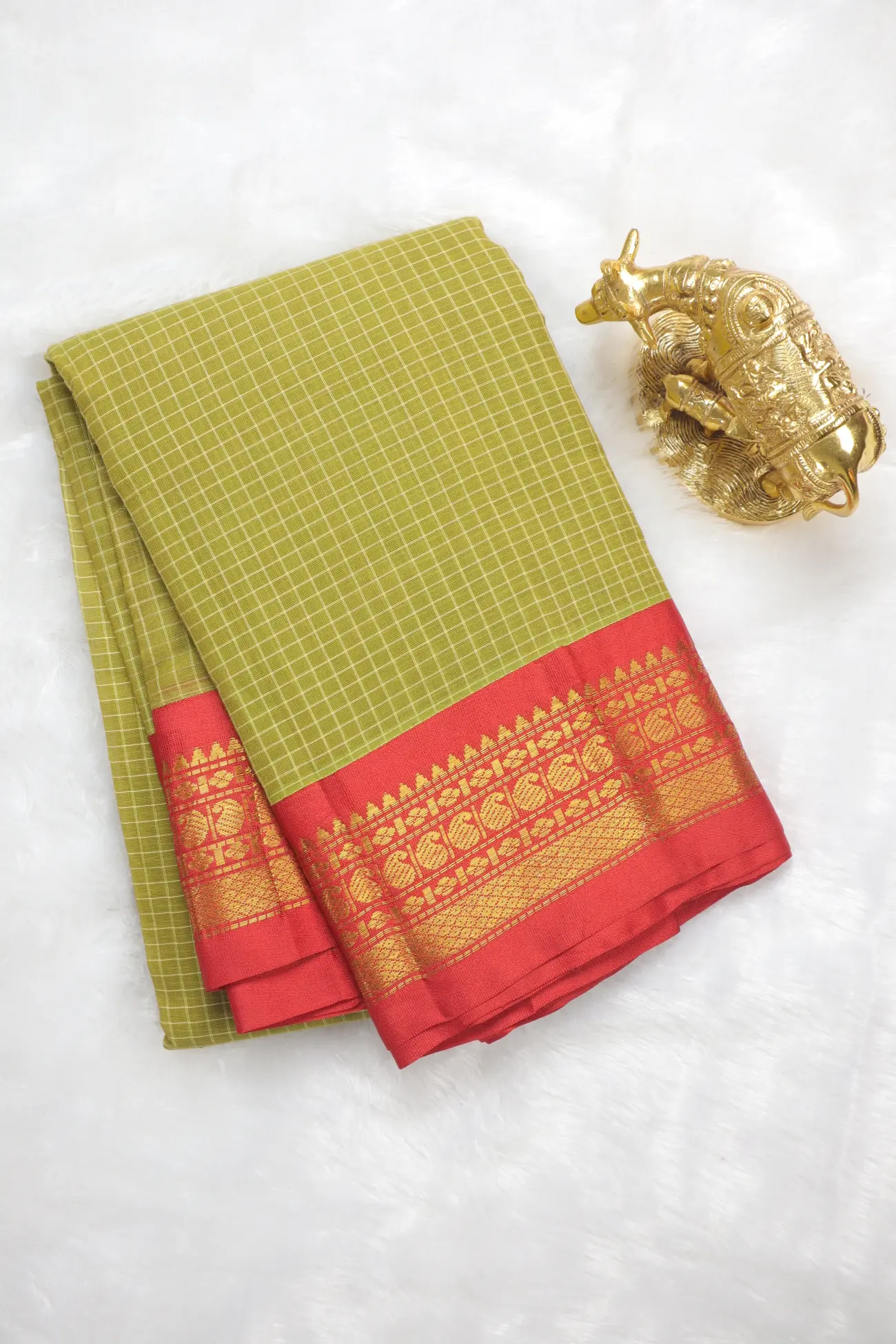 olive-checked-gadwal-sarees-sb000070-a
