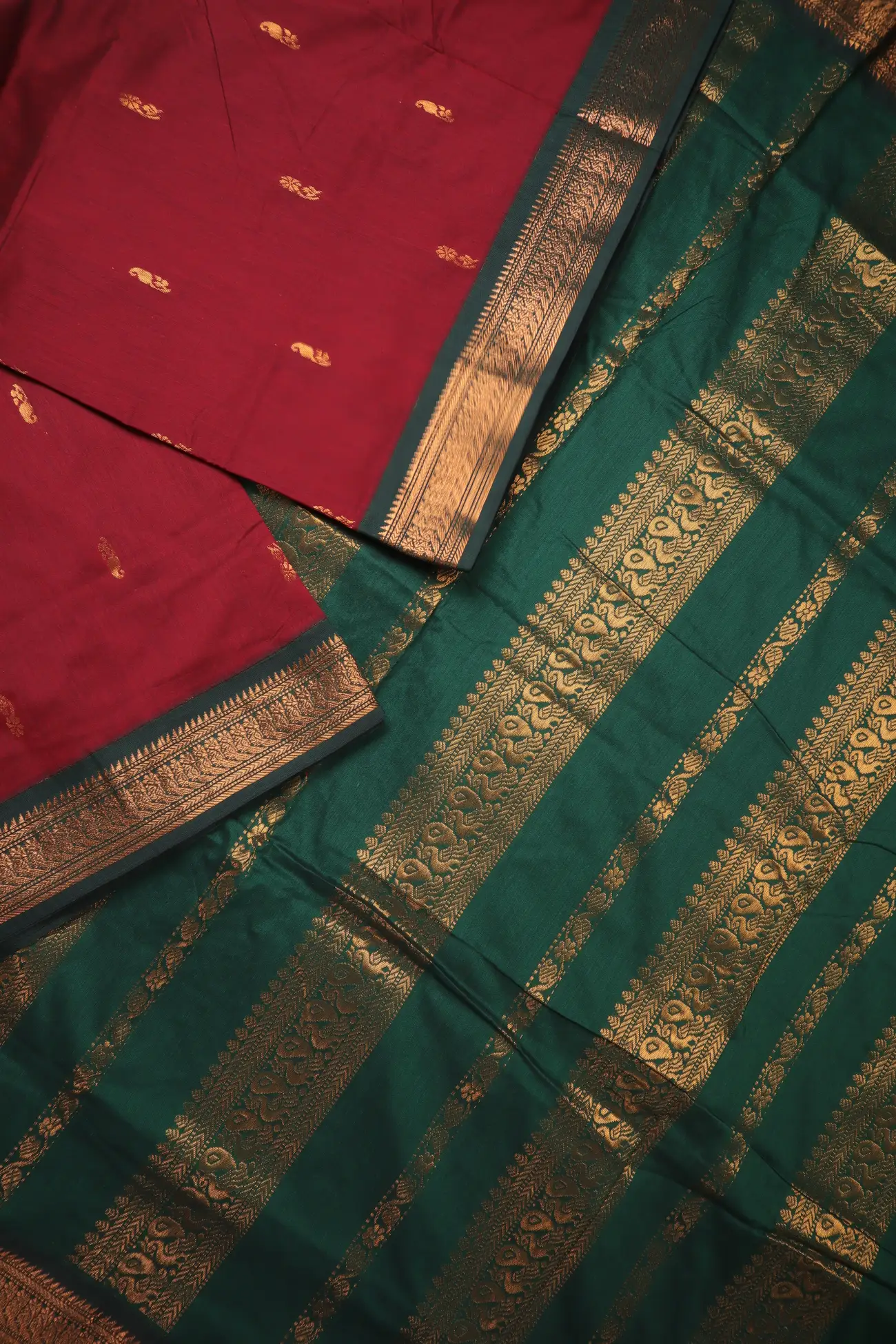 maroon-peacock-kalyani-cotton-madisar-kns000015-b