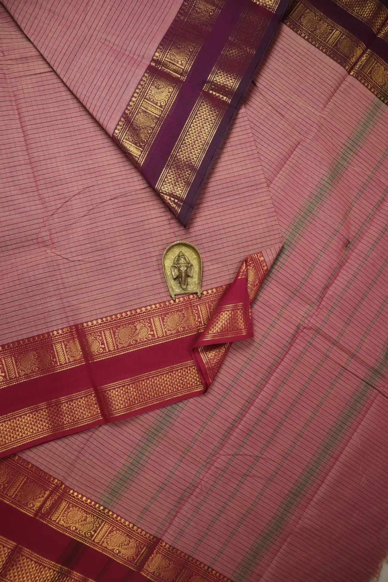 pink-peacock-checked-saree-ck002793-2-b