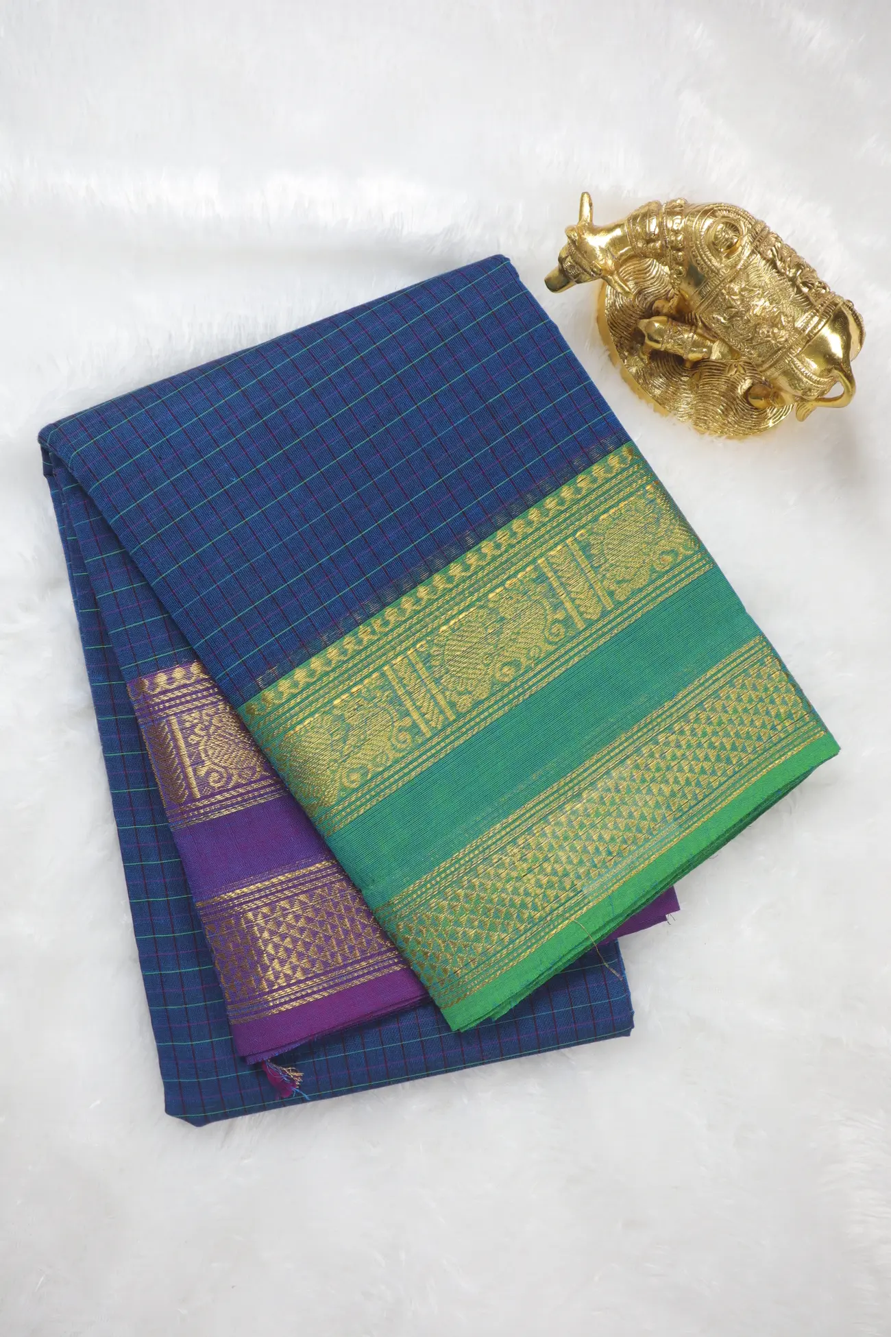 blue-peacock-checked-saree-ck002790-a