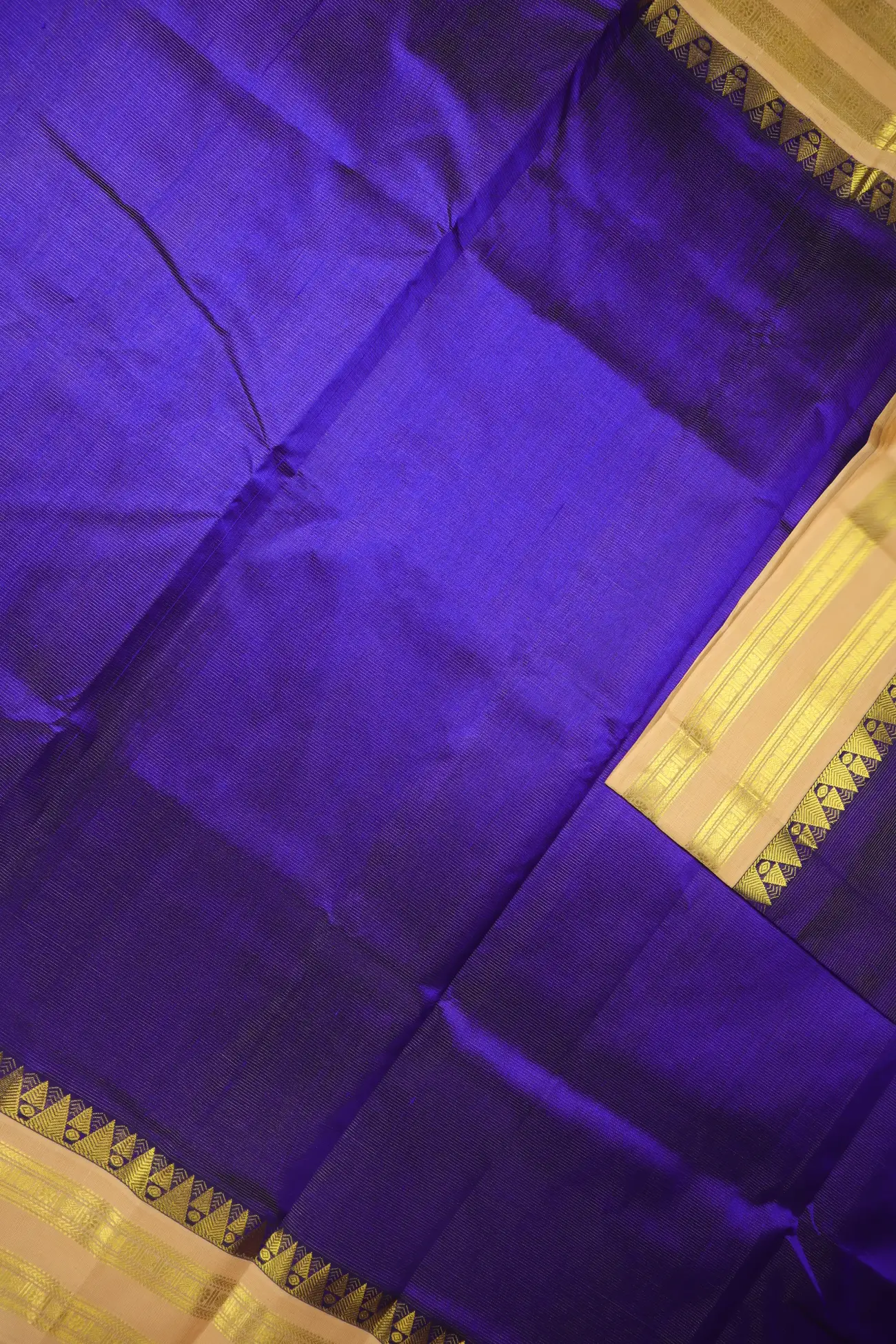 indigo-vaira-oosi-diamond-needle-cotton-silk-saree-sc003045-d
