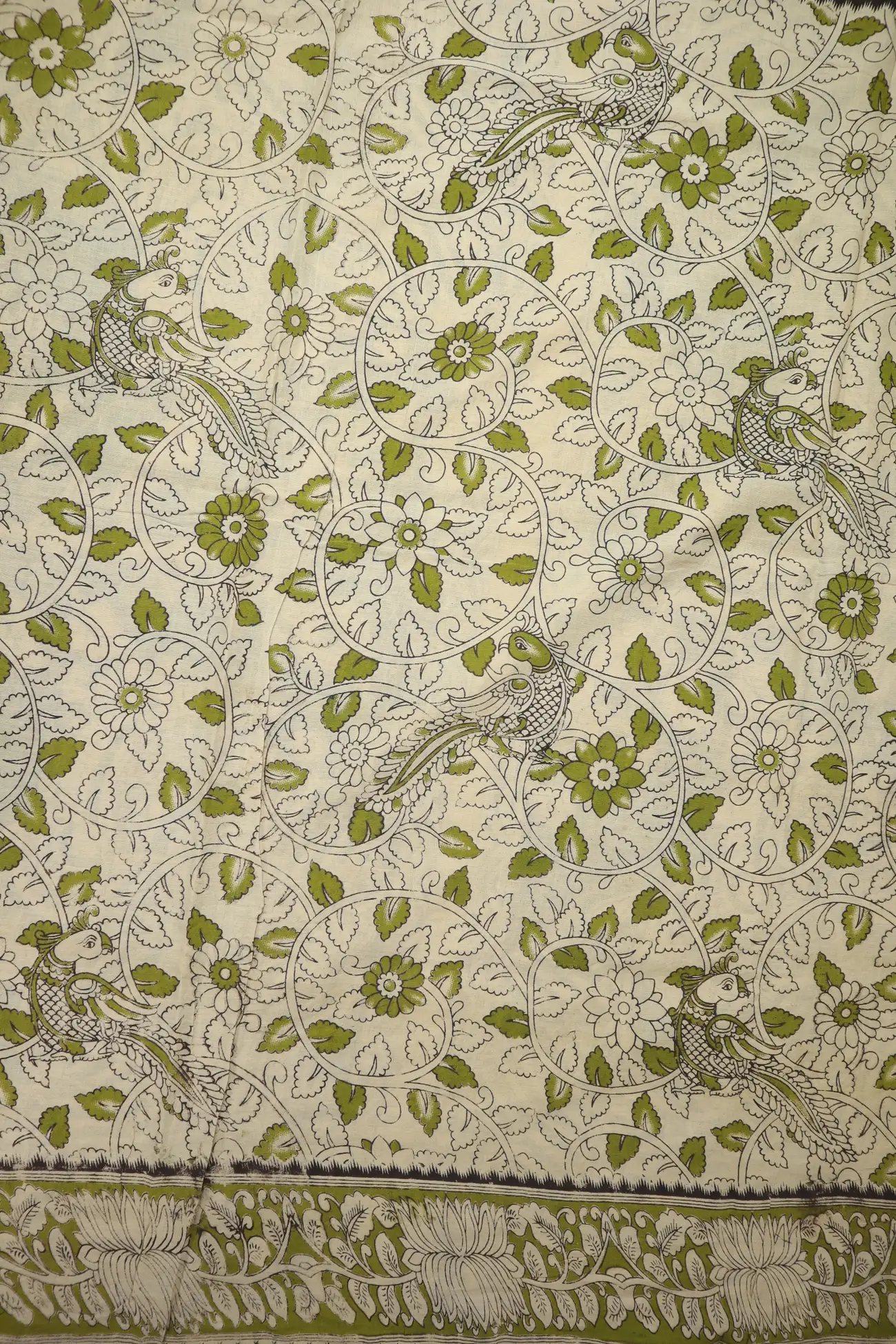 teal-flower-kalamkari-saree-kk001293-d