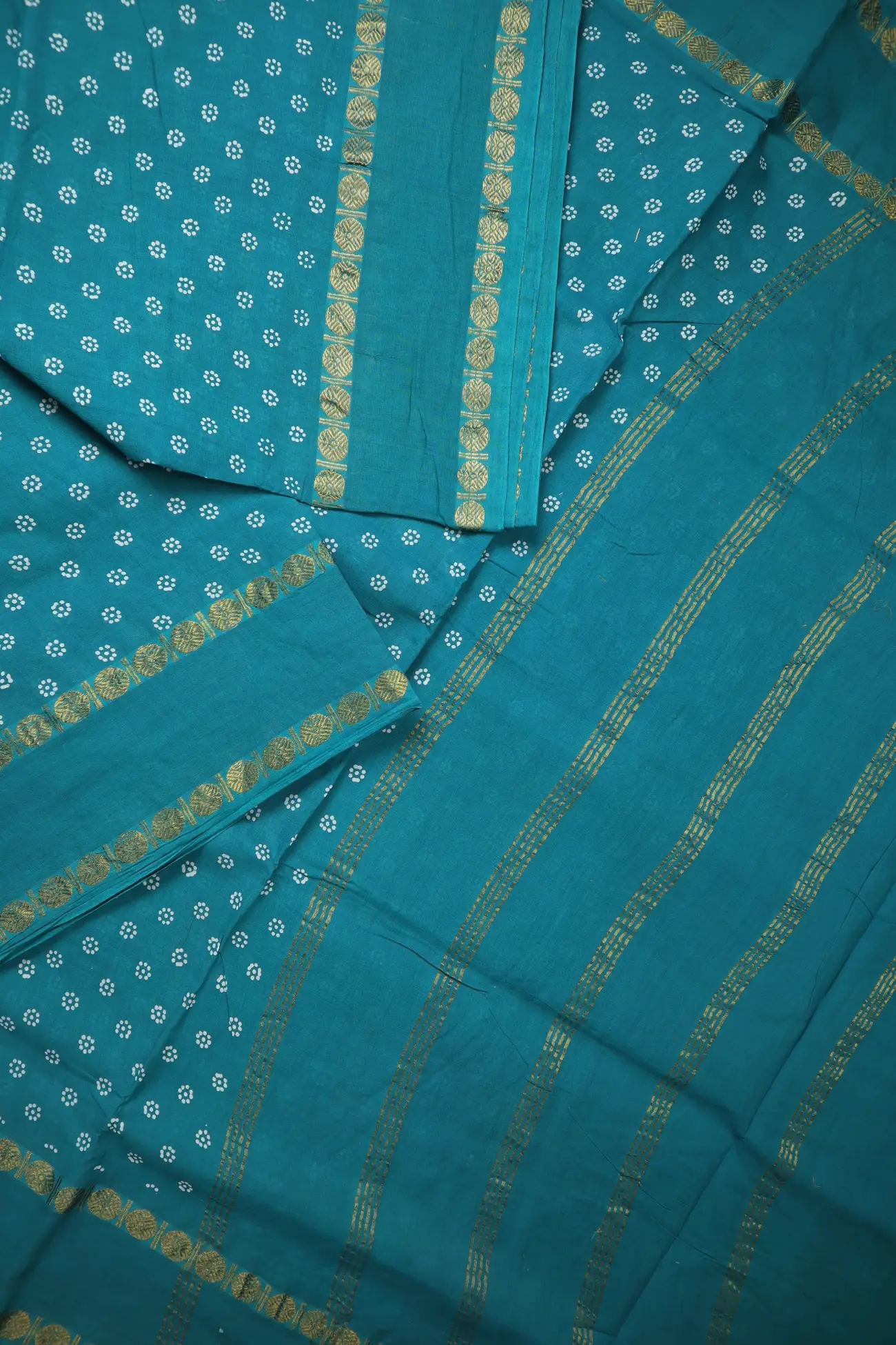 teal-rettai-pettu-flower-nine-ten-yards-saree-ny000898-b